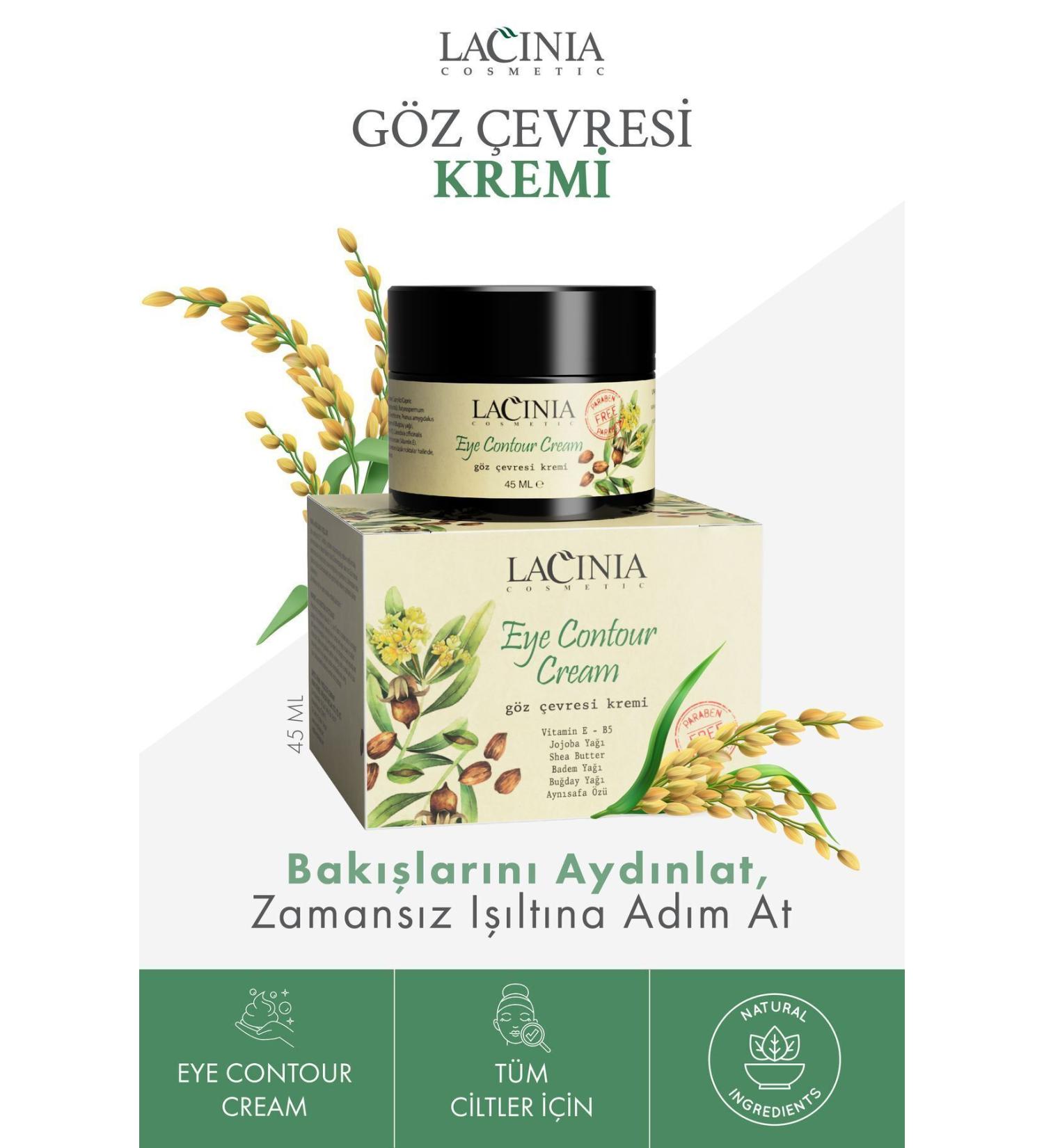 Lacinia Eye Contour Care Cream 45 Ml. - Buy Online on GoSupps.com