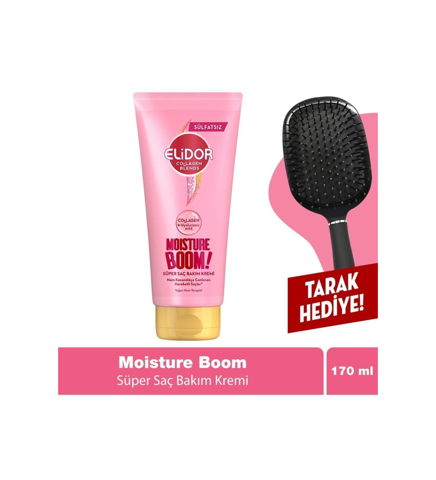 Elidor Collagen Blends Sulfate-Free Super Hair Conditioner Moisture Boom Intensive Moisture Therapy 170 Ml - Buy Online on GoSupps.com