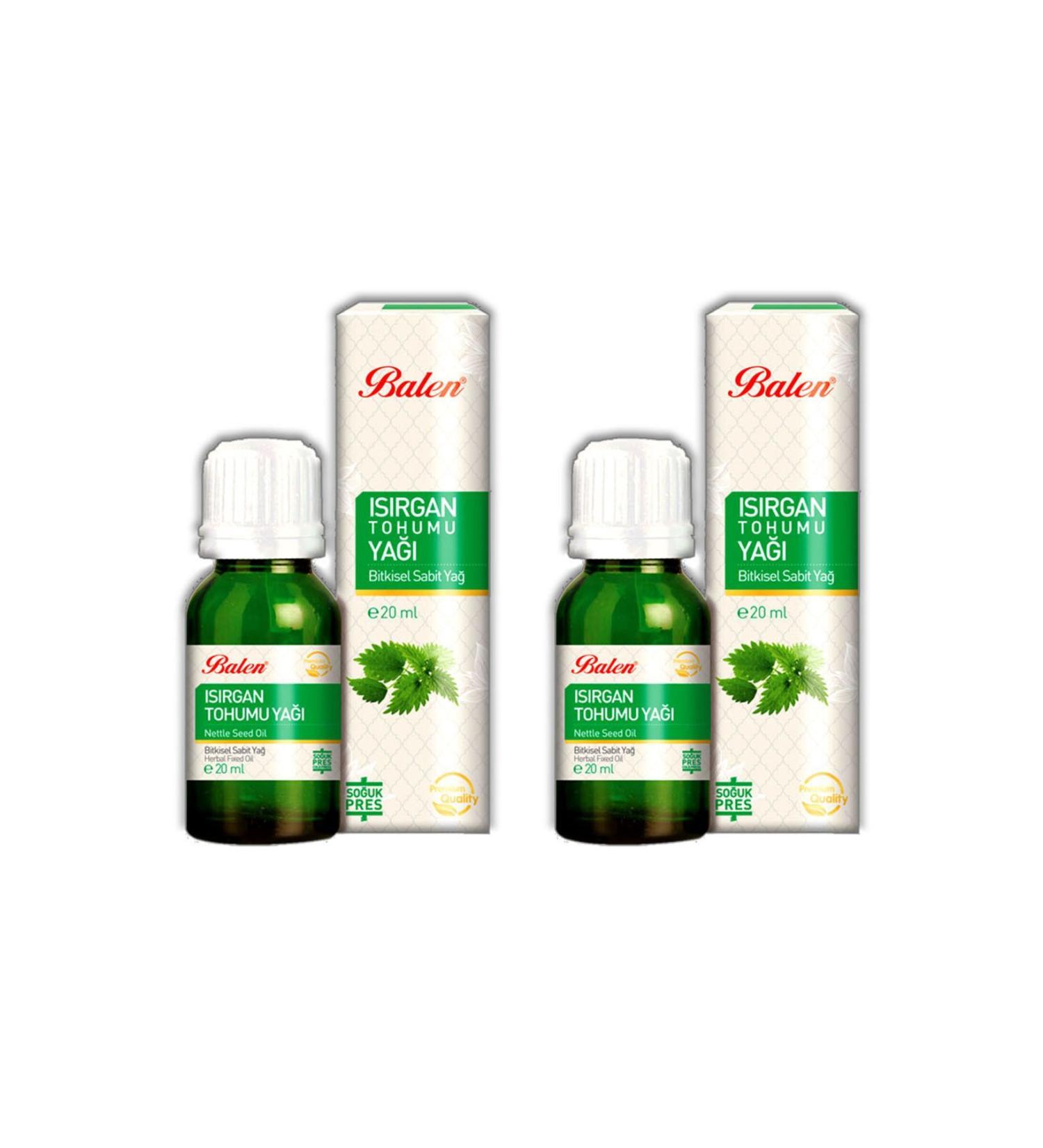 Balen Cold Press Nettle Seed Oil 20 ml 2 Pcs