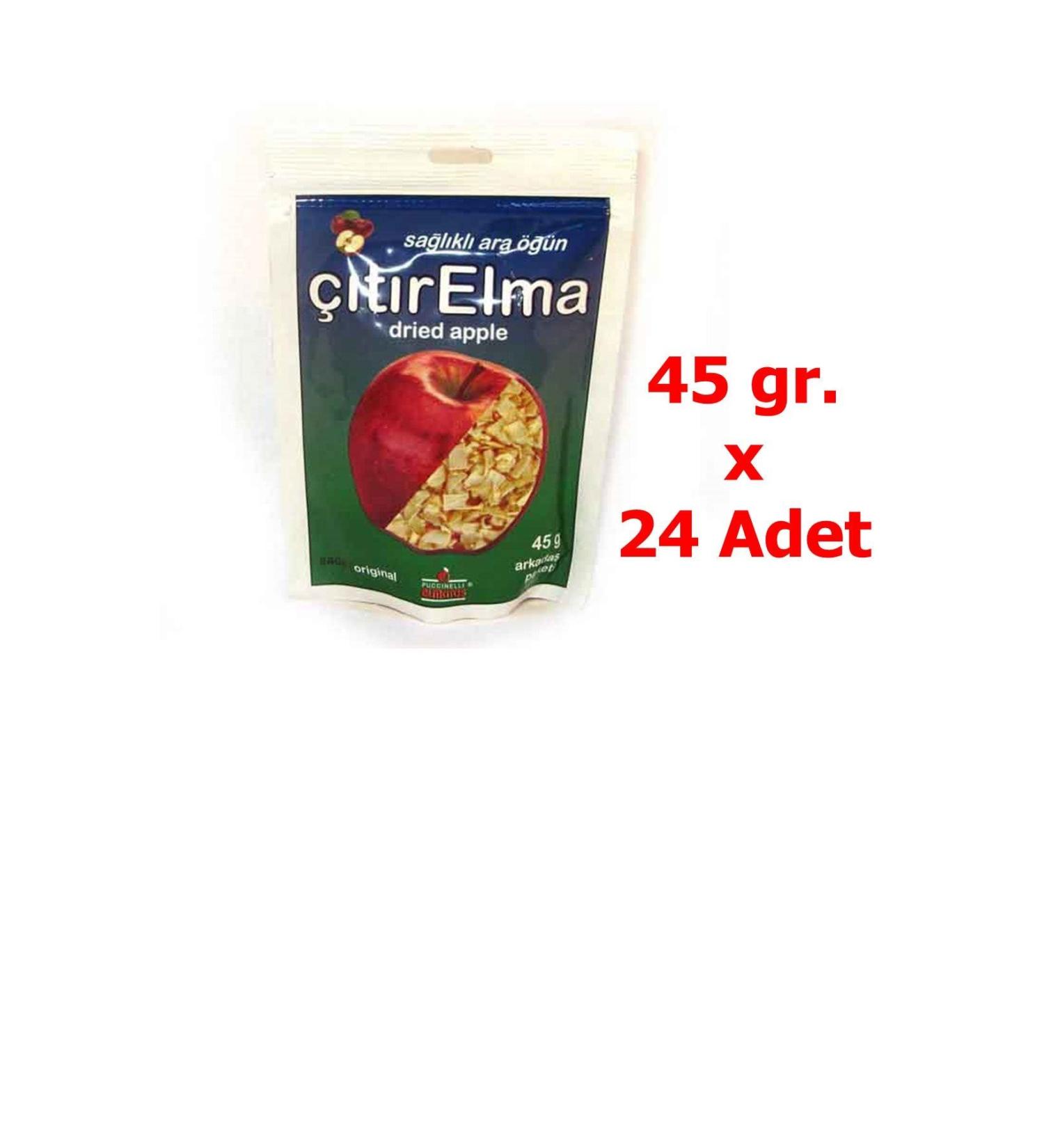 Puccinelli Crispy Apple 45 Gr X 24 Pieces