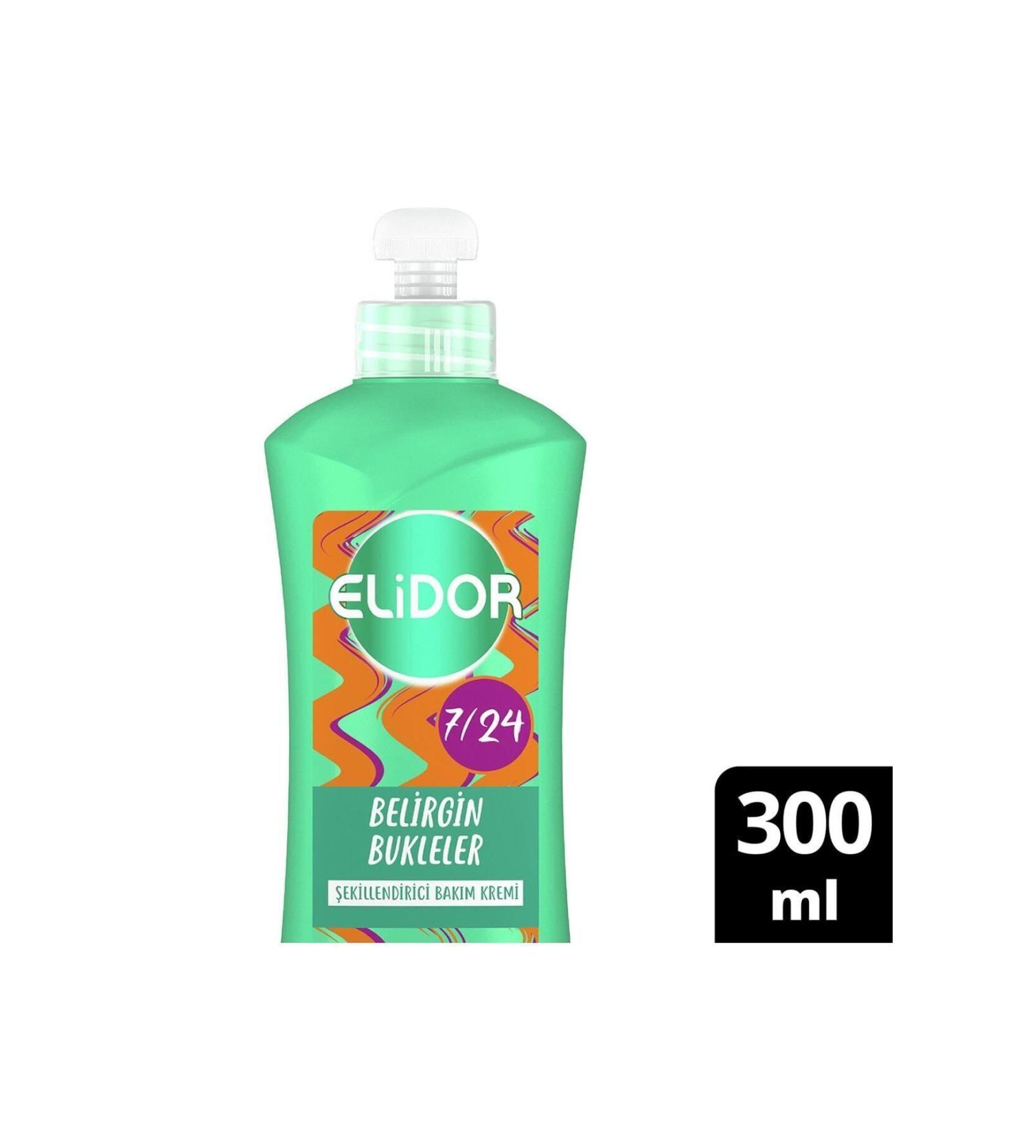 Elidor 7/24 Styling Hair Care Cream Definite Curls 300 ml - Buy Online on GoSupps.com