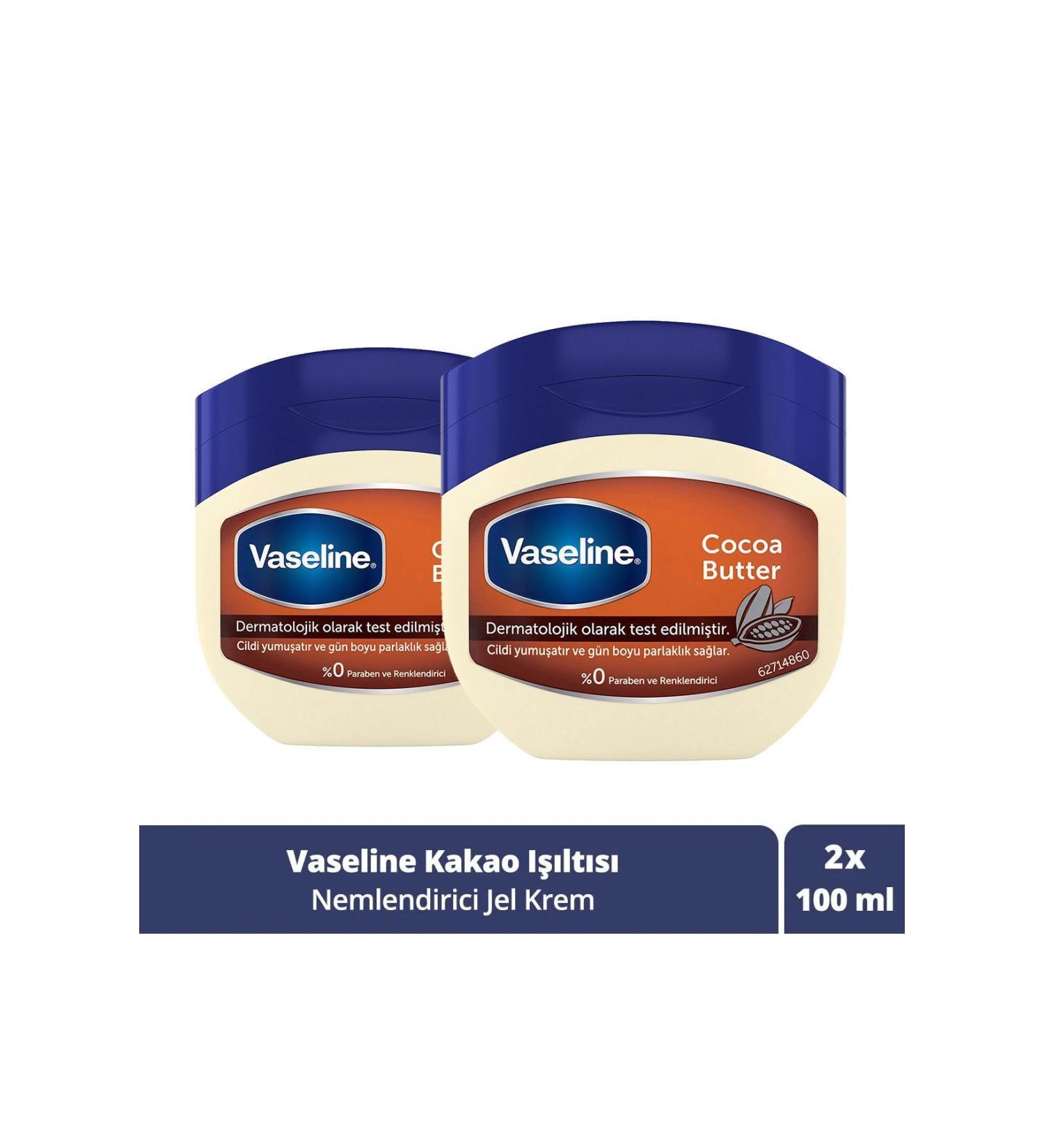 Vaseline Moisturizing Gel Cocoa Butter 100 ml X2 - Buy Online on GoSupps.com