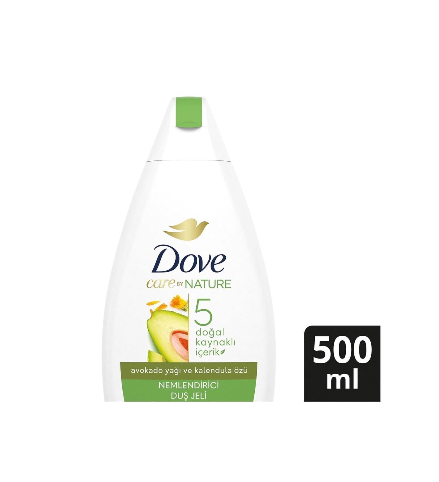 Dove Care By Nature Moisturizing Shower Gel Avocado Oil & Calendula Extract Revitalizing 500 ml - Buy Online on GoSupps.com