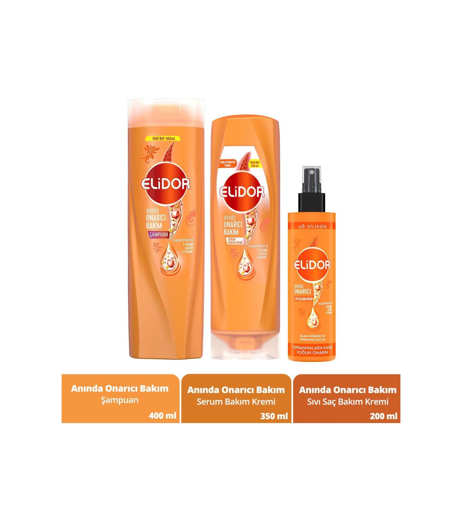 Elidor Instant Repair Hair Care Set - Buy Online on GoSupps.com