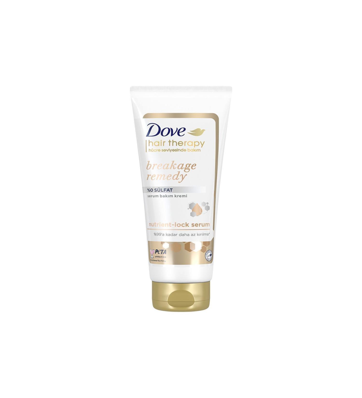 Dove Hair Therapy Sulfate-Free Serum Hair Care Conditioner Breakage Remedy Anti-Breakage 170 ml - Buy Online on GoSupps.com