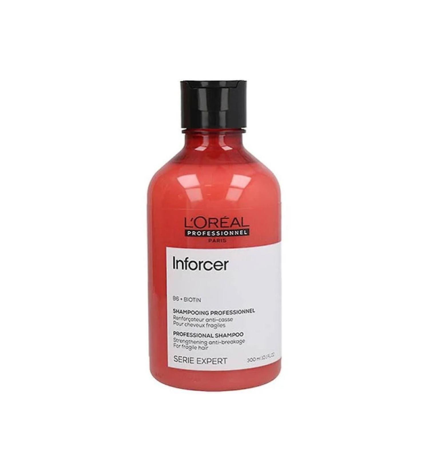 L'oreal Professionnel LOREAL Inforcer B6 Biotin Repair Shampoo for Split Ends 300 ml 10.1 fl oz CYT97497974669794