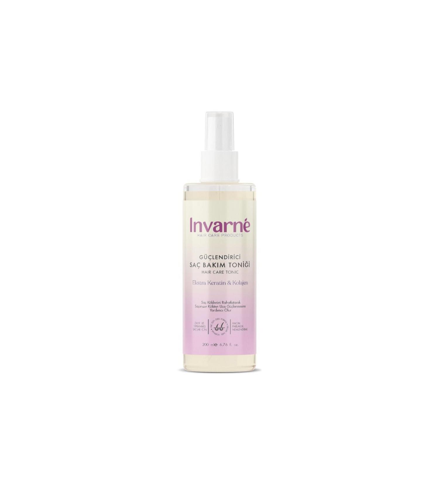 Invarne Anti-Loss Fast Growth Aid & Biotin Hair Care Tonic 200 ml