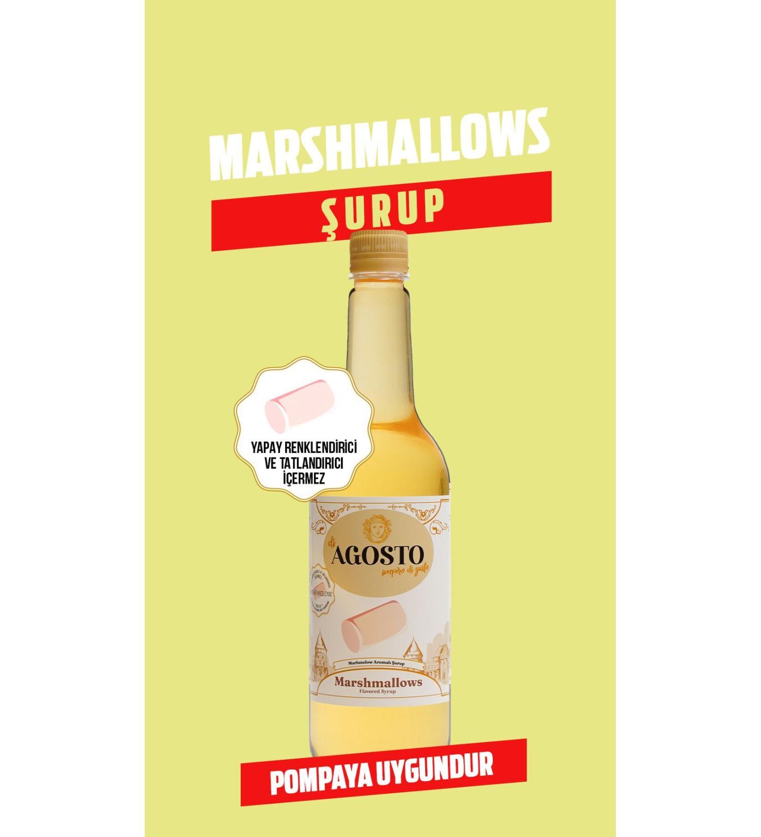 AGOSTO 750 ml Marshmallow Flavored Syrup
