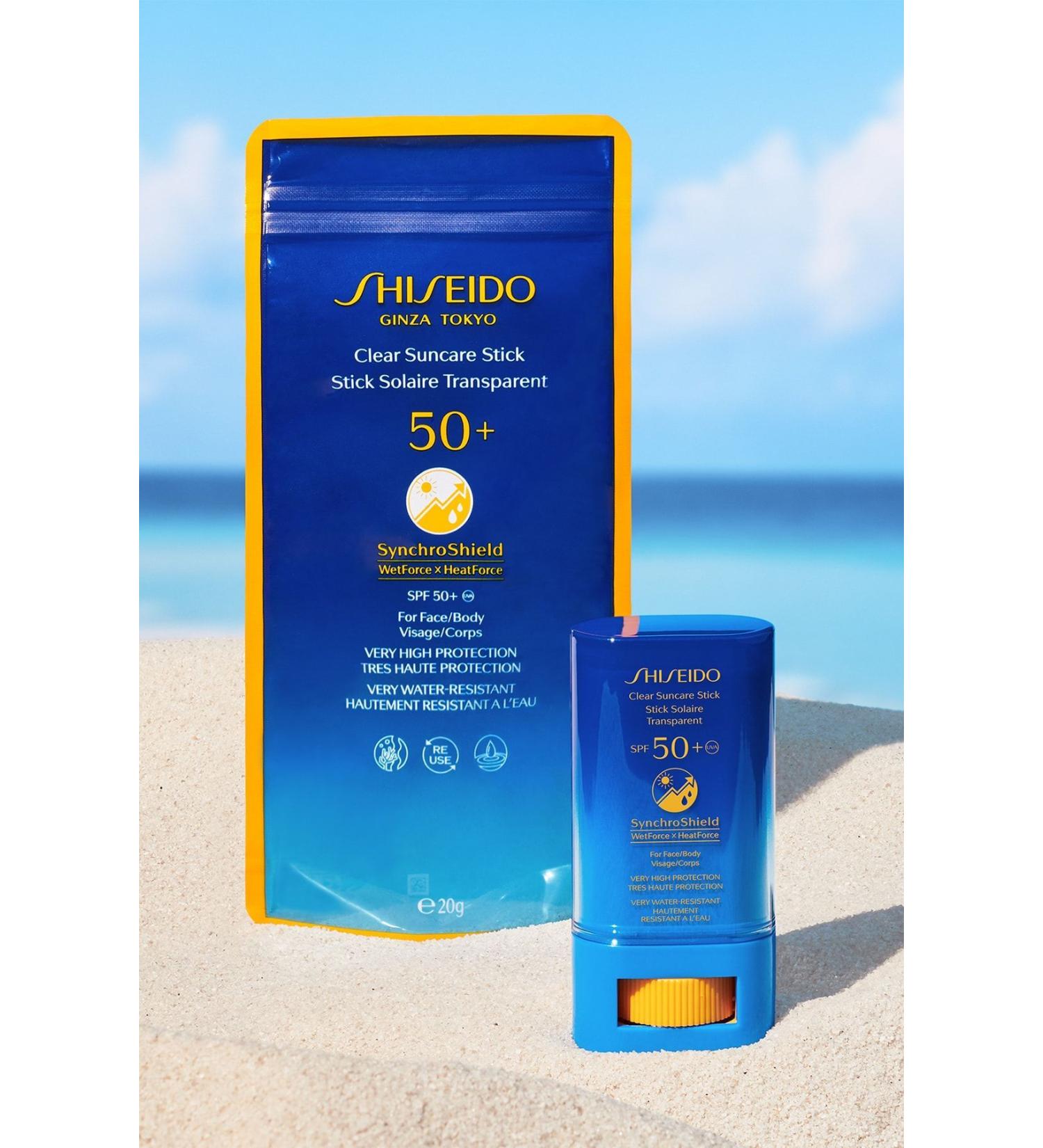 Shiseido Clear Suncare Stick Spf 50+ - Buy Online on GoSupps.com