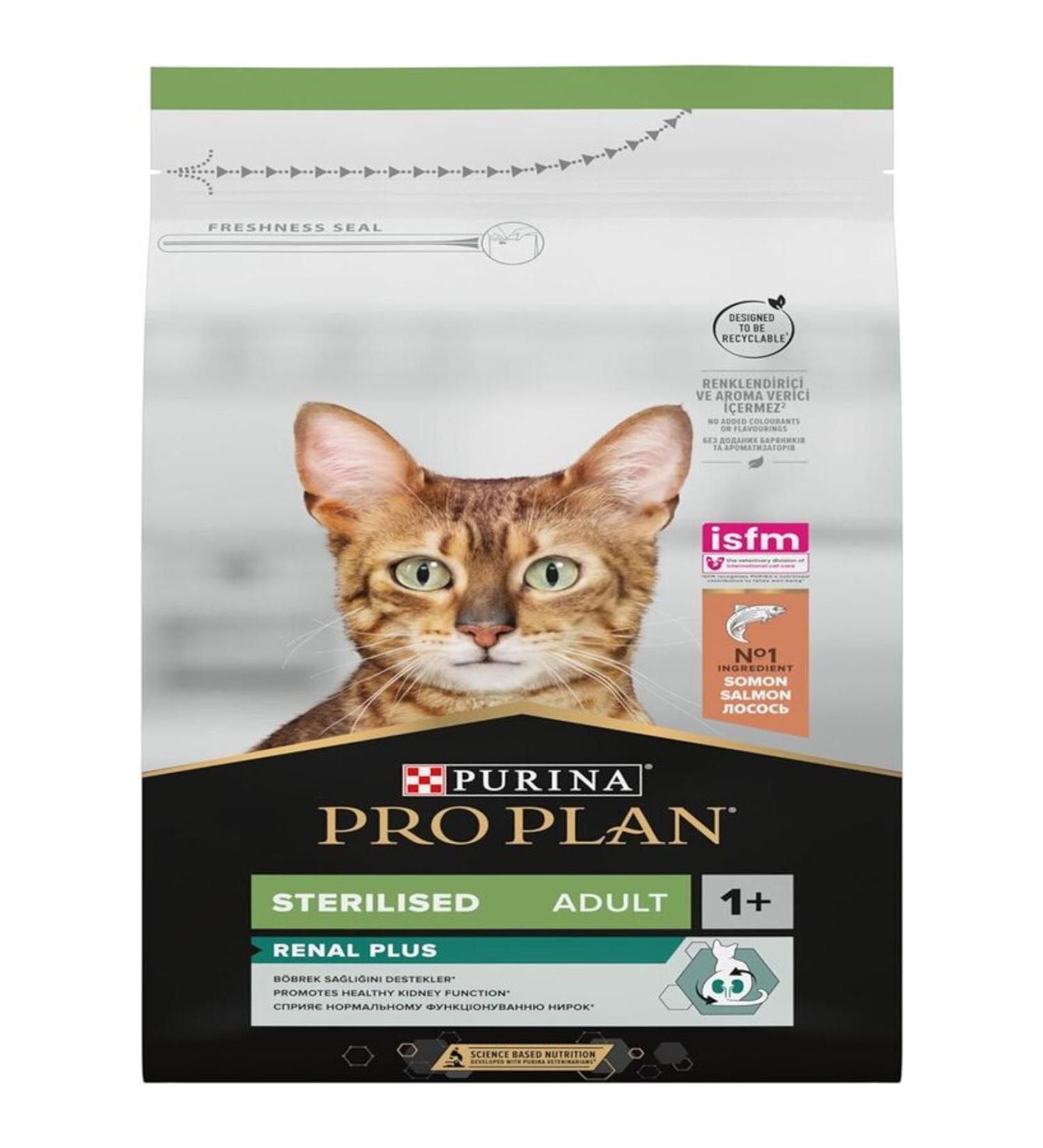 Pro Plan Pro Plan Sterilized Cat Food with Salmon for Neutered Cats 3 Kg
