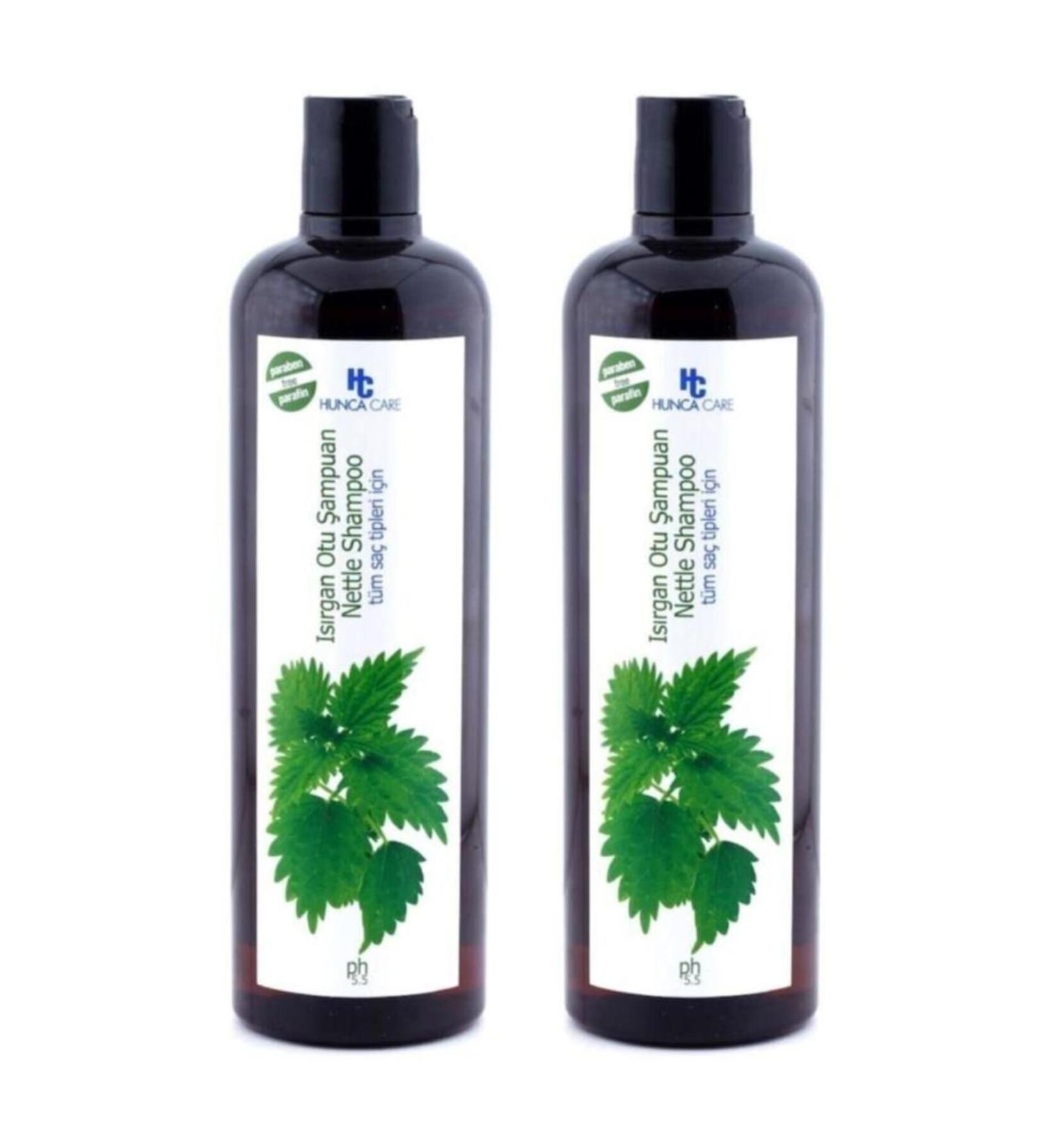 Hunca Shampoo Nettle 700 ml X 2 Pieces