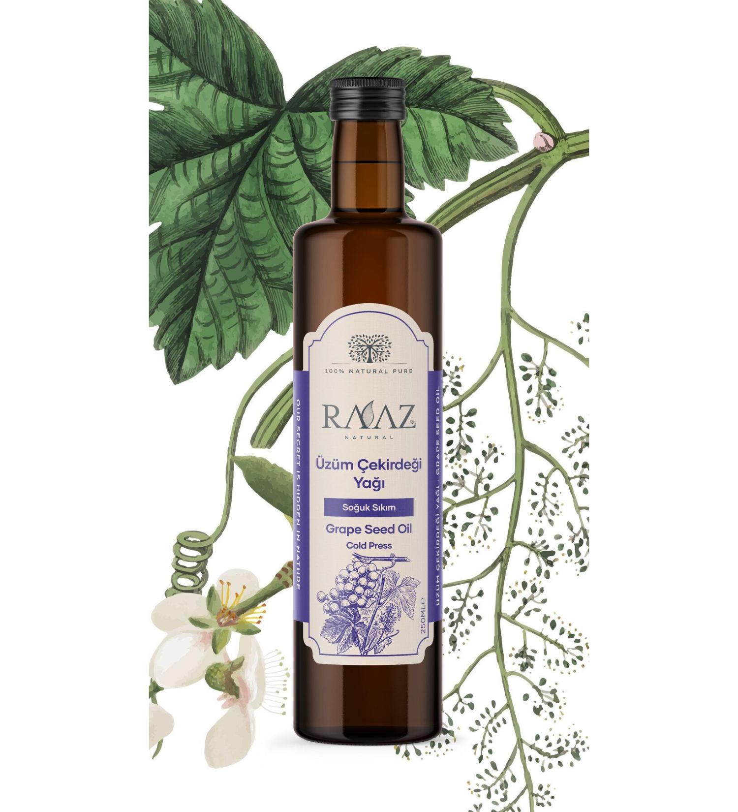 RAAZ 0 Pure and Natural Grape Seed Oil 250 Ml