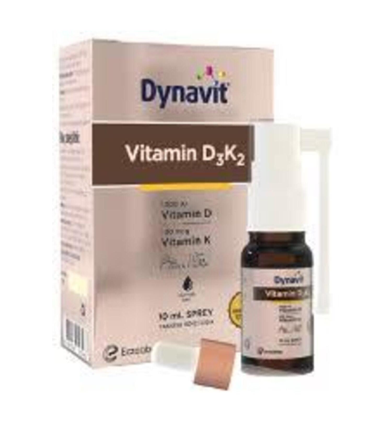 Dynavit Vitamin D3k2 10 ml Spray