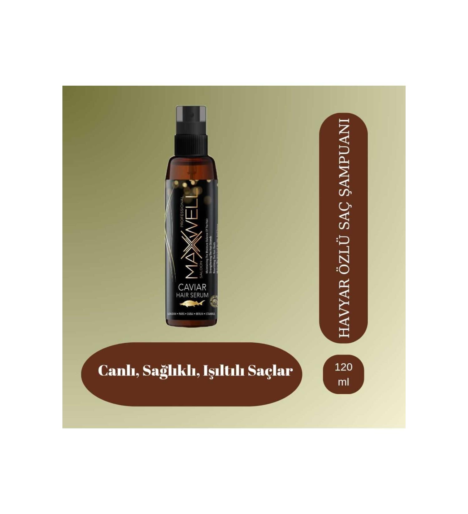 Maxwell Caviar Hair Serum 120 ml Caviar Hair Care and Fast Growth Serum - Buy Online on GoSupps.com