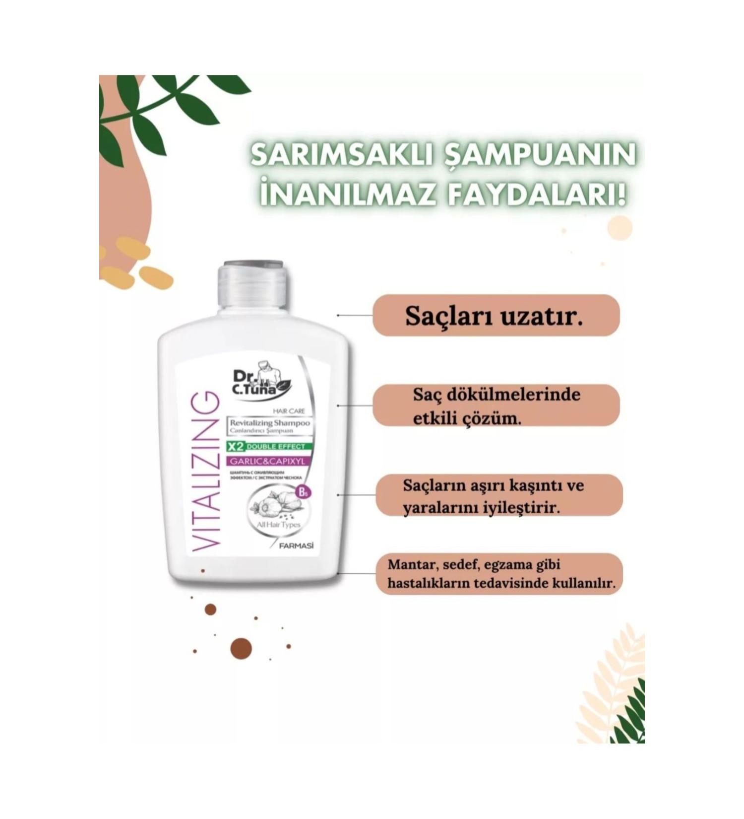 Farmasi Dr. C. Tuna Garlic Shampoo