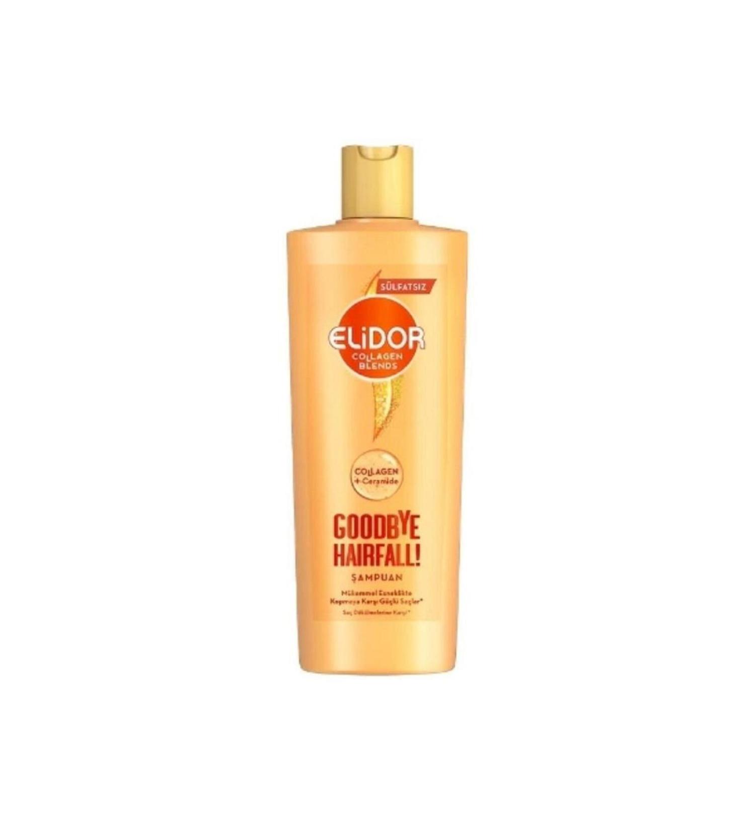 Elidor Collagen Blends Shampoo Sulfate-Free Against Hair Loss 350 ml
