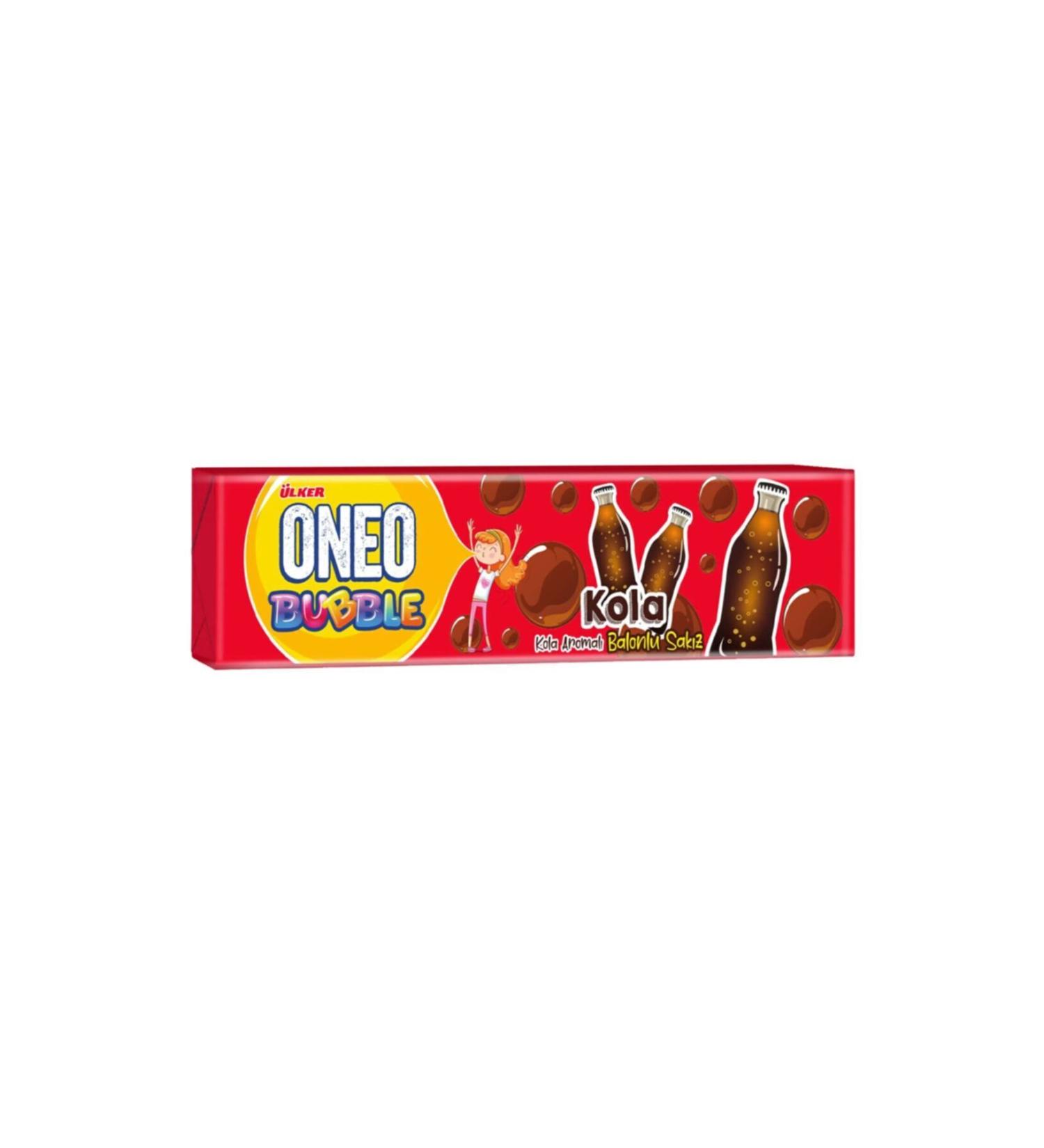 Ulker Oneo Bubble Cola 23gr X 18 Pieces