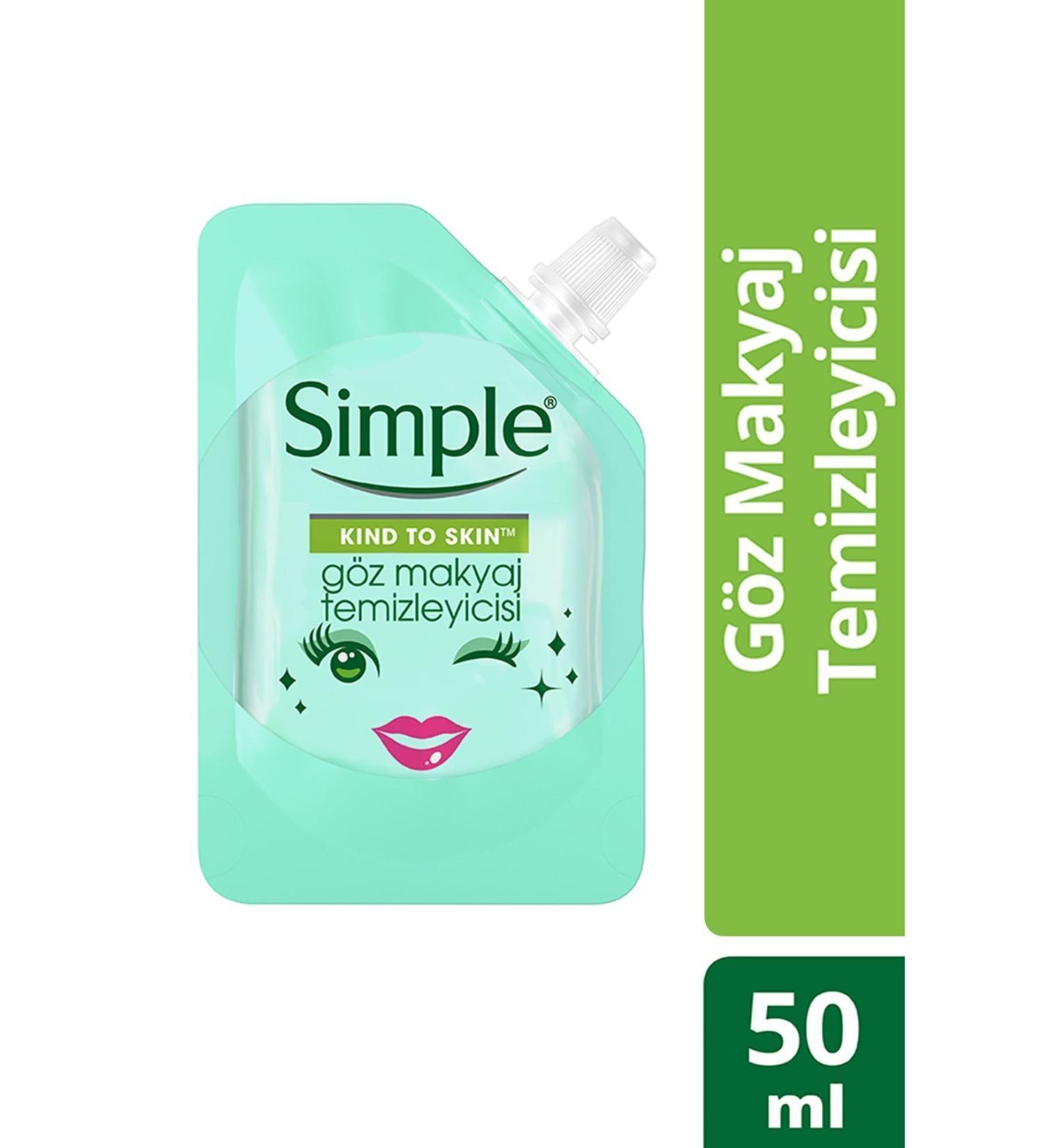 Simple Kind To Skin Mini Eye Makeup Remover 50 Ml