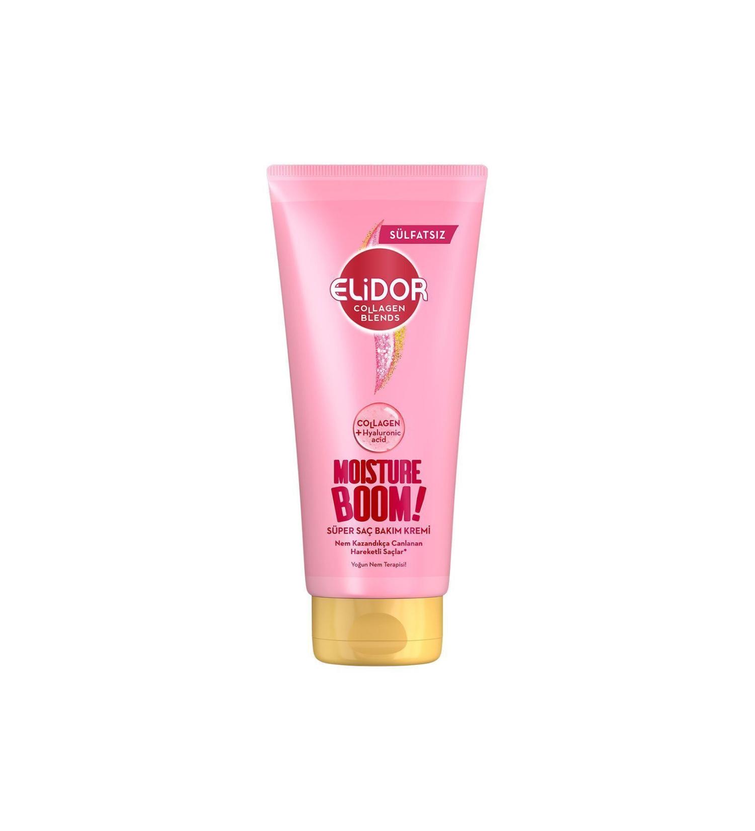 Elidor Collagen Blends Sulfate-Free Super Hair Conditioner Moisture Boom Intensive Moisture Therapy 170 ml - Buy Online on GoSupps.com