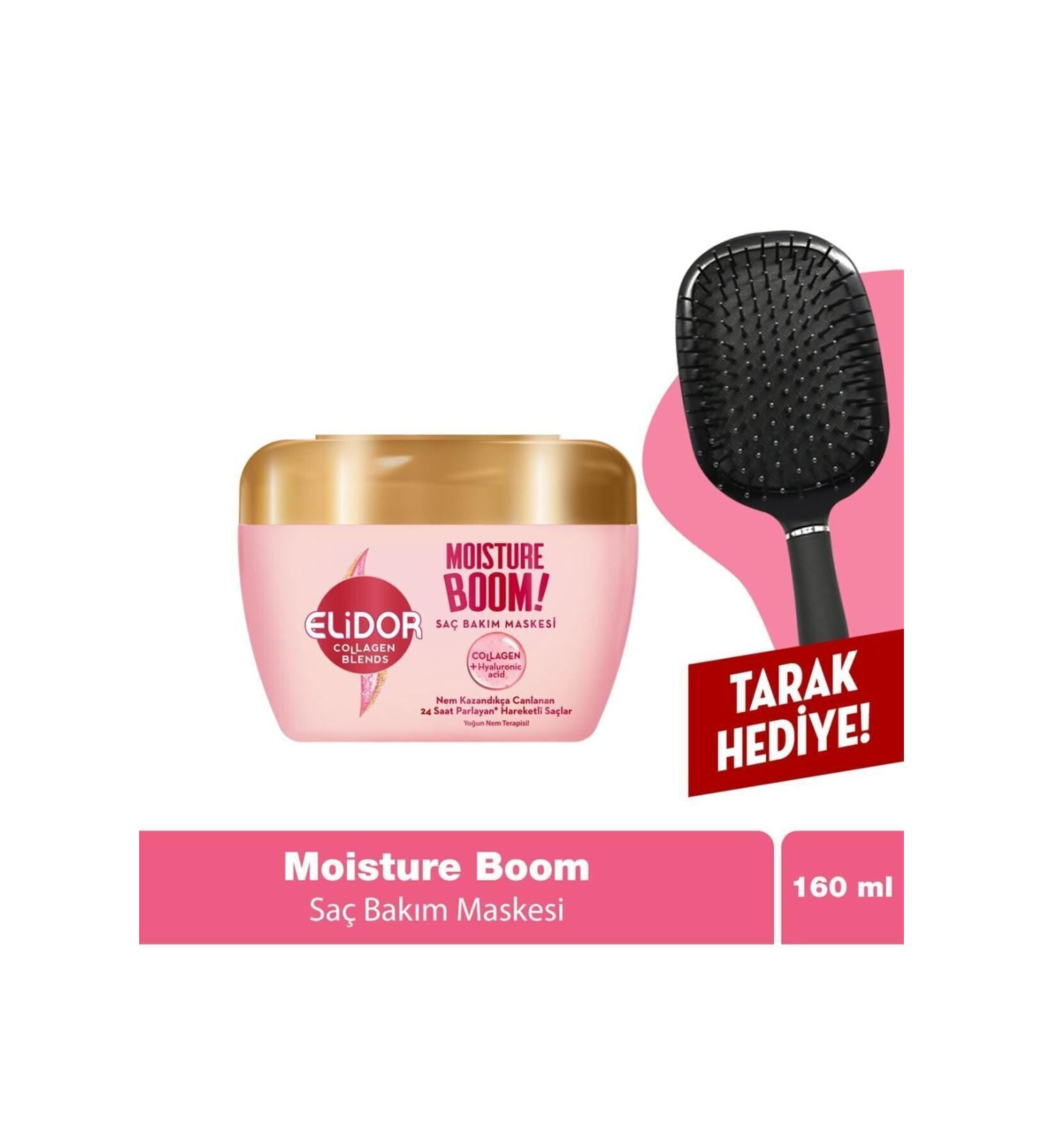 Elidor Collagen Blends Hair Care Mask Moisture Boom Intensive Moisture Therapy 160 Ml - Buy Online on GoSupps.com