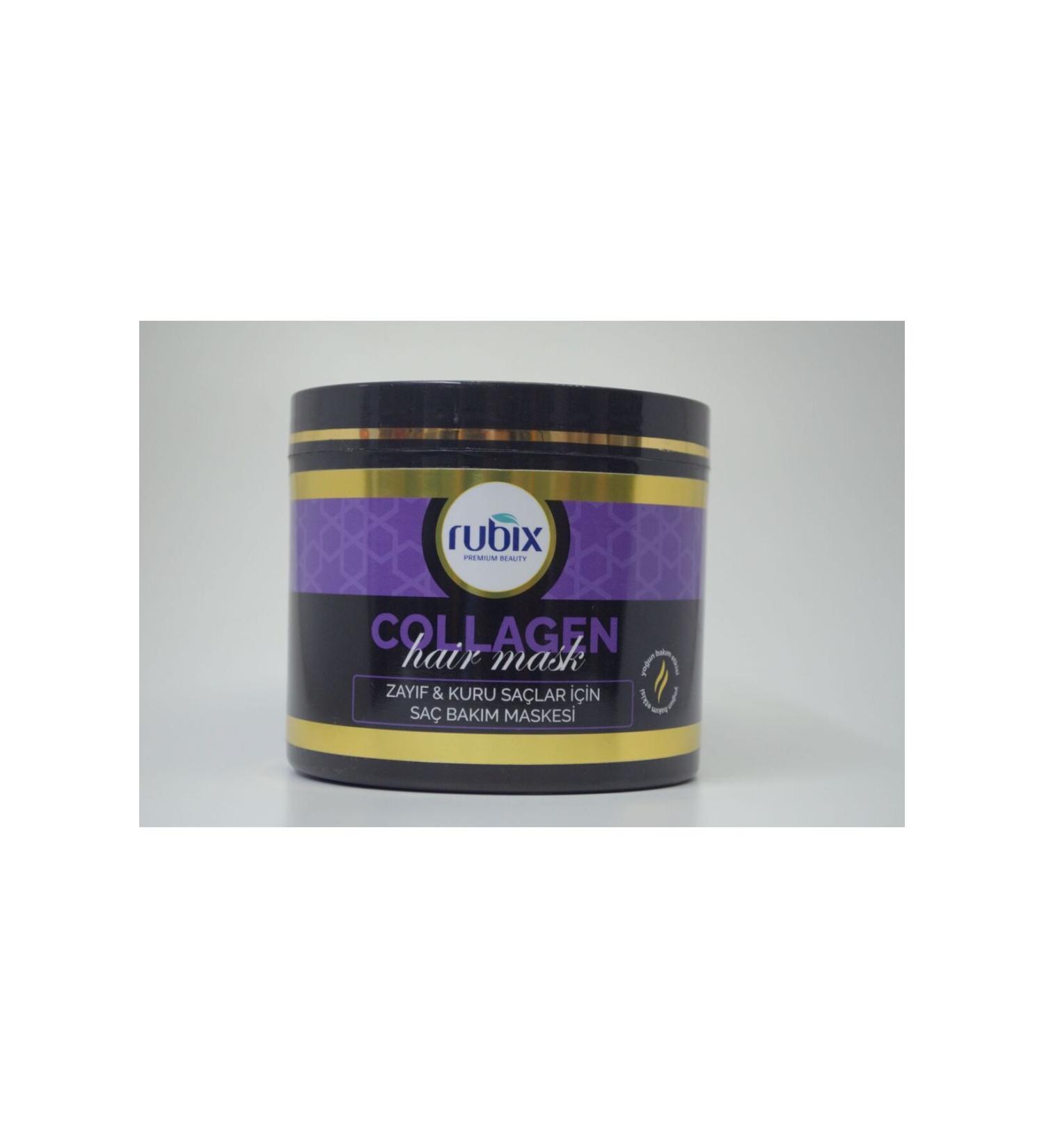 Rubix PREMIUM BEAUTY COLLAGEN HAIR CARE MASK FOR WEAK & DRY HAIR 500 Ml