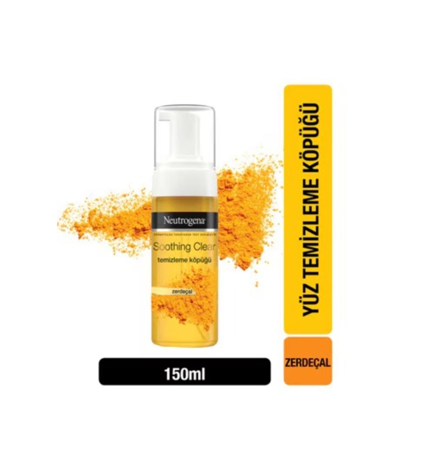 Neutrogena Soothing Clear Turmeric Cleansing Foam-150 ml