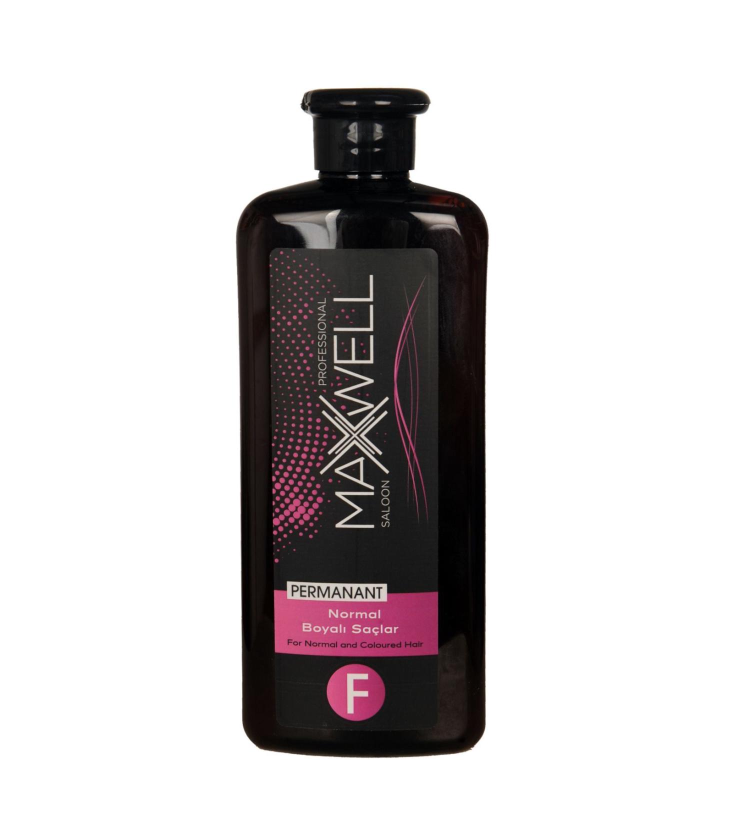 Maxwell SALOON PERMA MEDICINE F (FOR NORMAL-DYED HAIR) 500ML