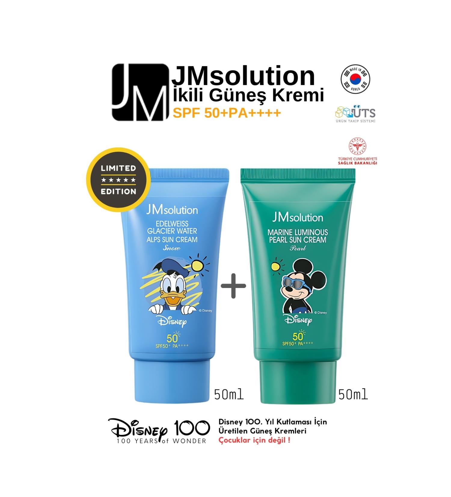 JMsolution Edelweiss Glacier Water Alps Refreshing/Marine Luminous Pearl-moisturizing Sunscreen SPF50+PA++++ - Buy Online on GoSupps.com