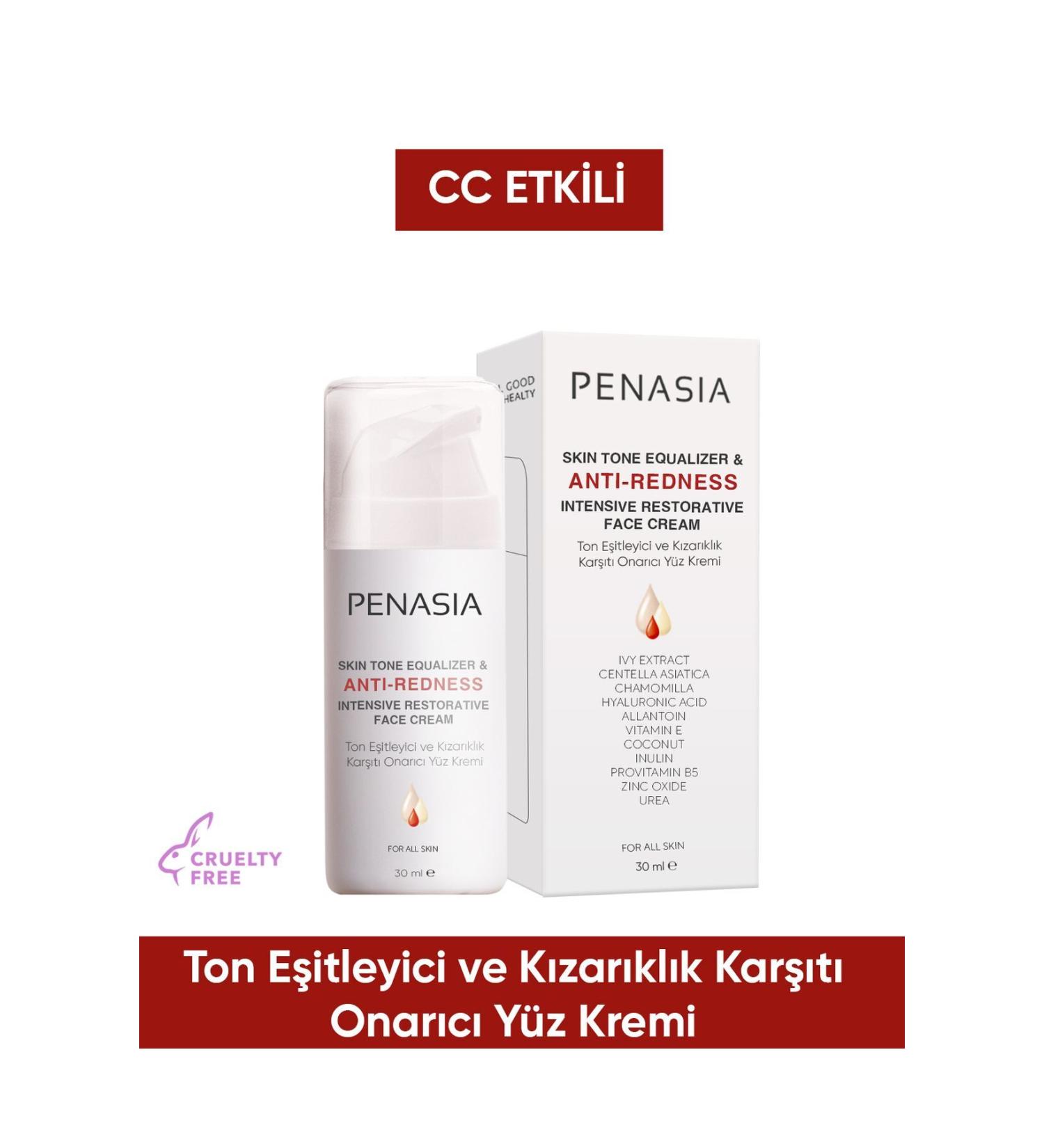 PENASIA Anti-Redness Tone Equalizing CC Cream - Buy Online on GoSupps.com