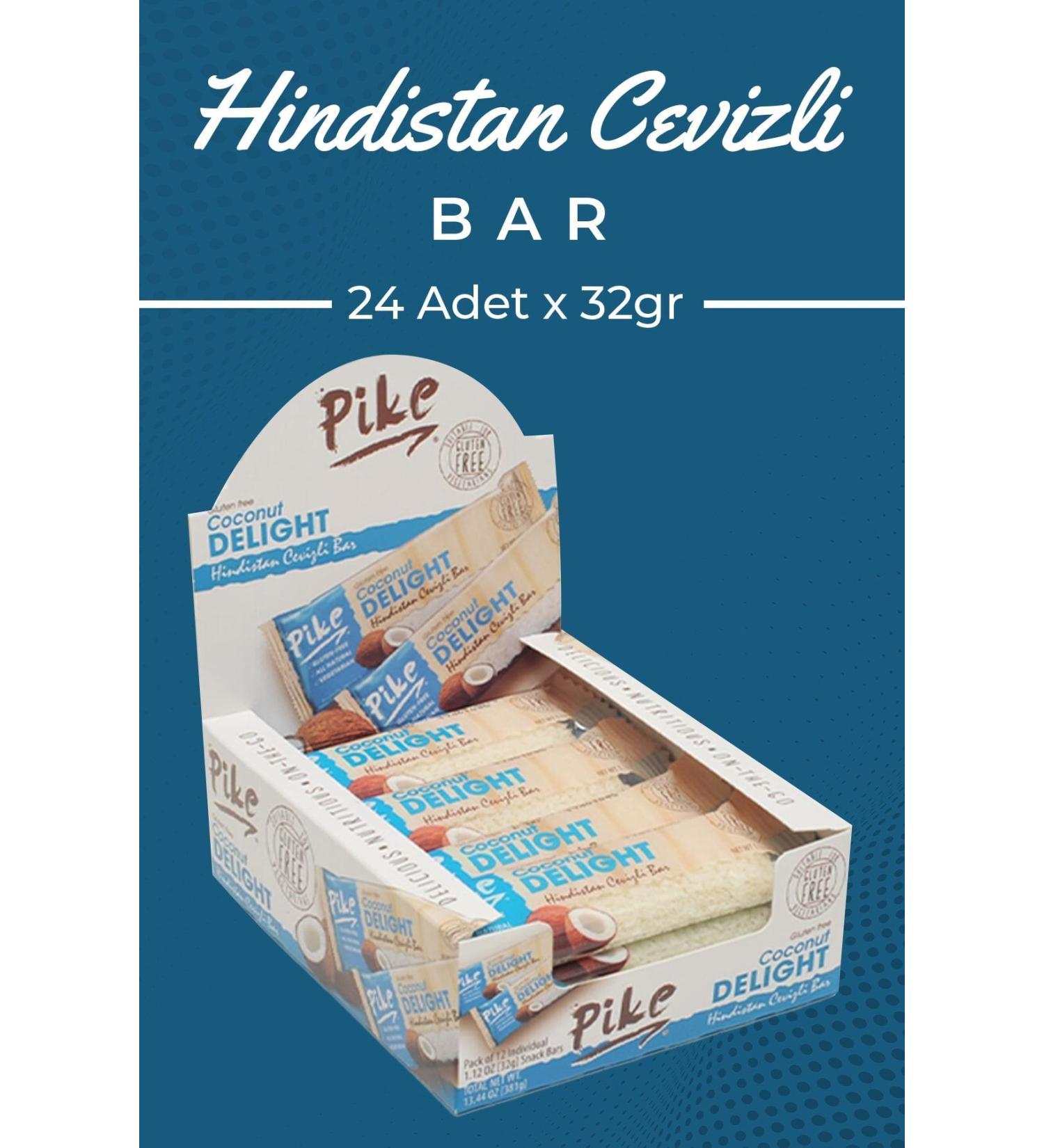 Pike Coconut Bar 32 gr 24 Piece Box