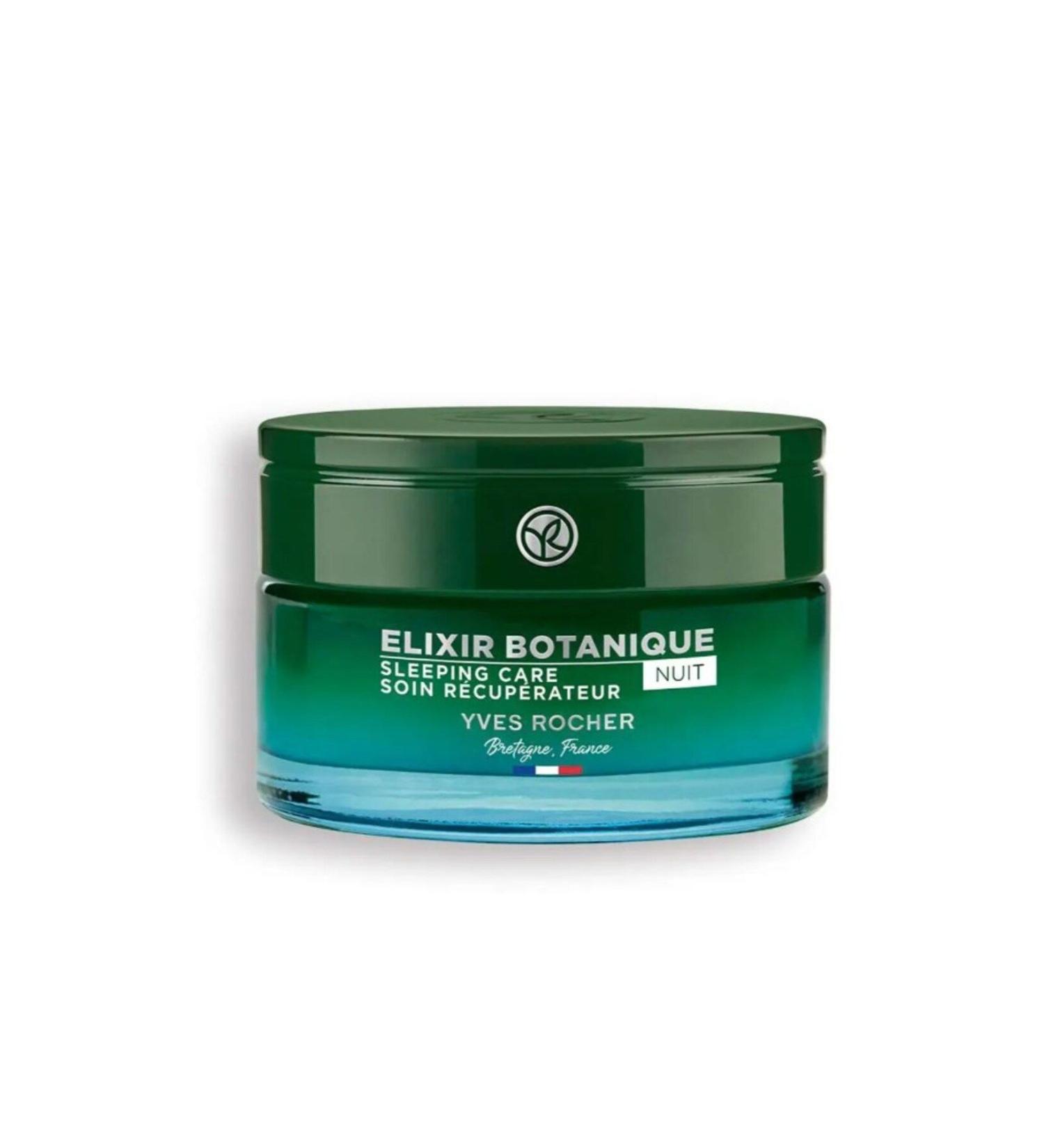 Yves Rocher Night Cream - Anti-Aging Herbal Antioxidant Care / Elixir Botanique 50 Ml