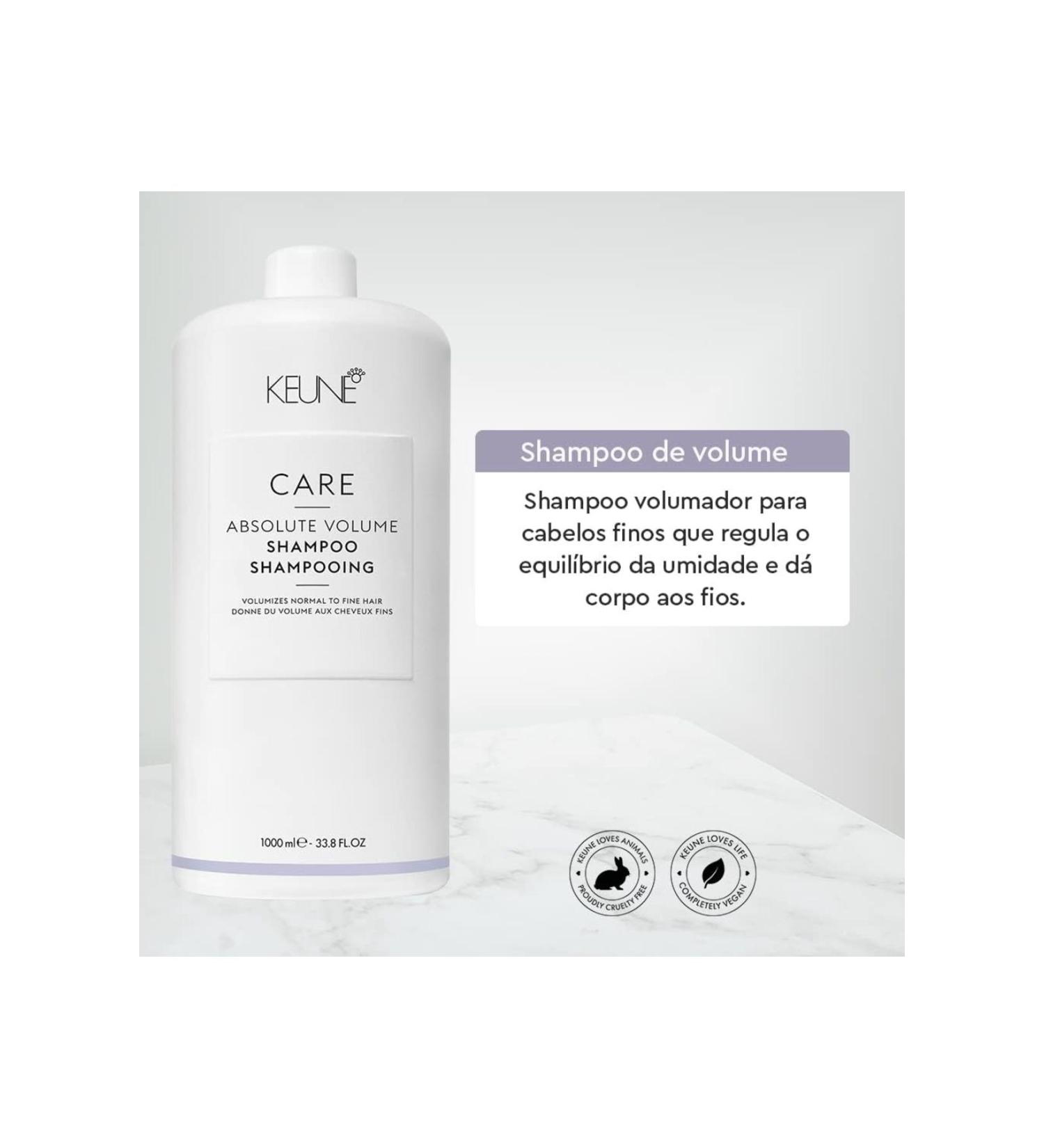Keune Absolute Volume Shampoo-Delicate Volumizing Luxury SHAMPOO 1000 ML CYT974461313197413139466220