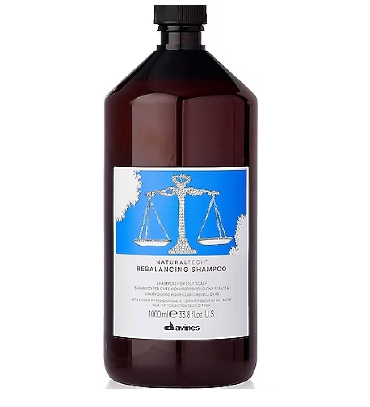 Davines DAVINESTEN Rebalancing SHAMPOO for Oily Scalp 1000 ML EVAONLineee3456