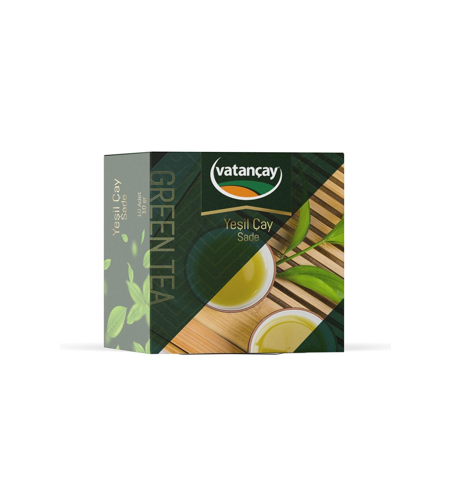 Vatan tea Green Tea Teapot Teabag 10x10gr: 100 gr