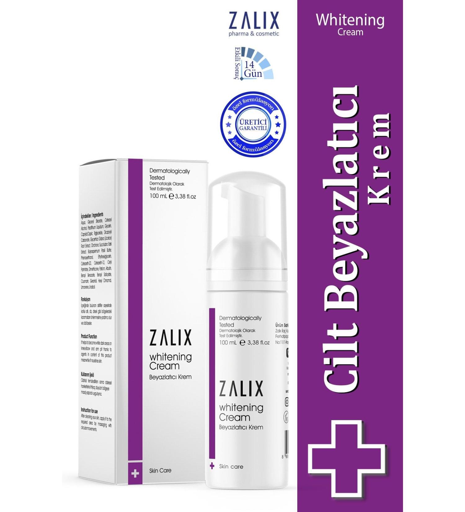 ZALIX Skin Whitening Cream 100 Ml