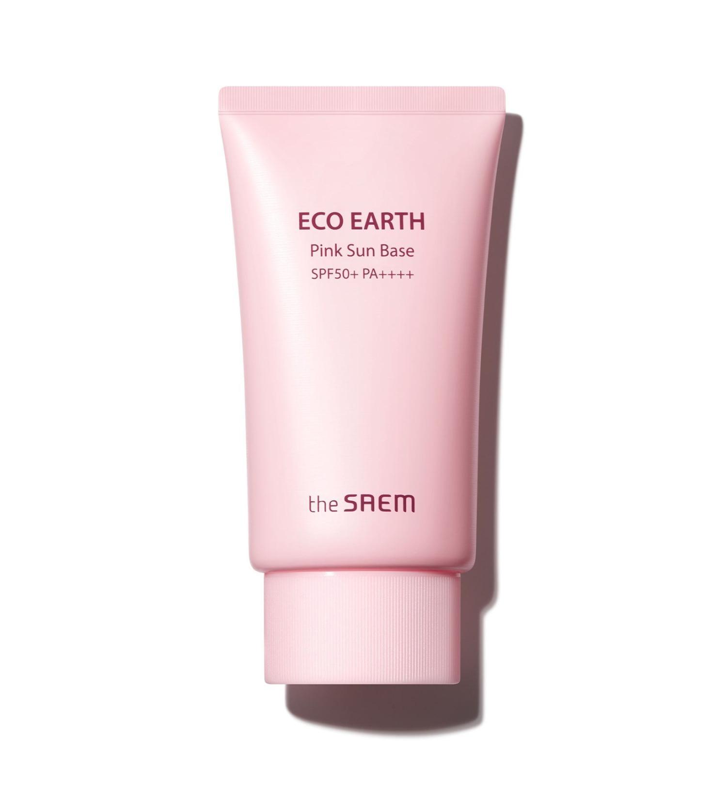 The Saem Eco Earth Brightening Sun Cream - Pink Sun Base Spf 50 And Pa 50 gr