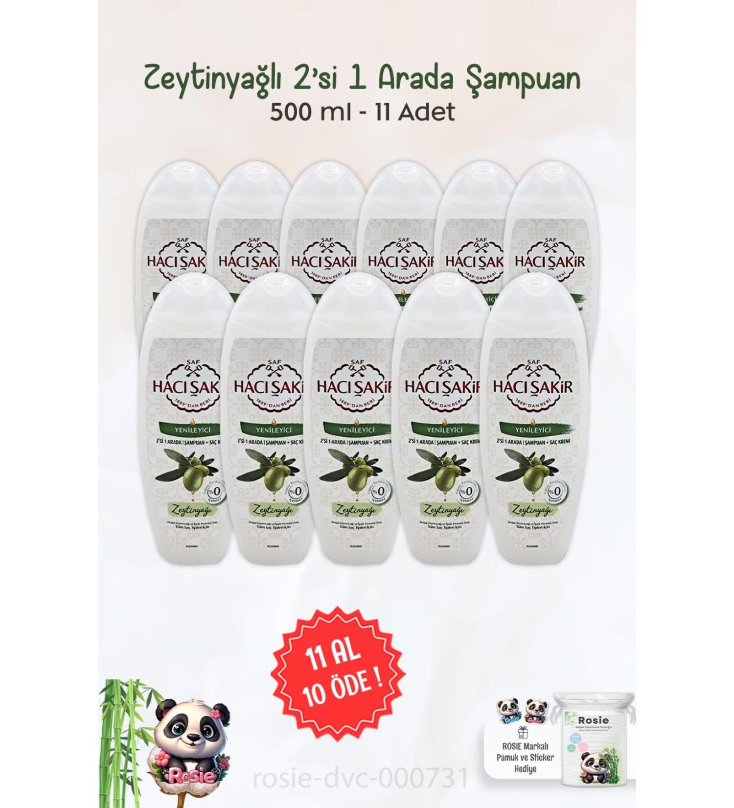 Hac akir BUY 11 PAY 10 Hac akir Olive Oil 2 in 1 Shampoo Renewing 500 ml and ROSIE