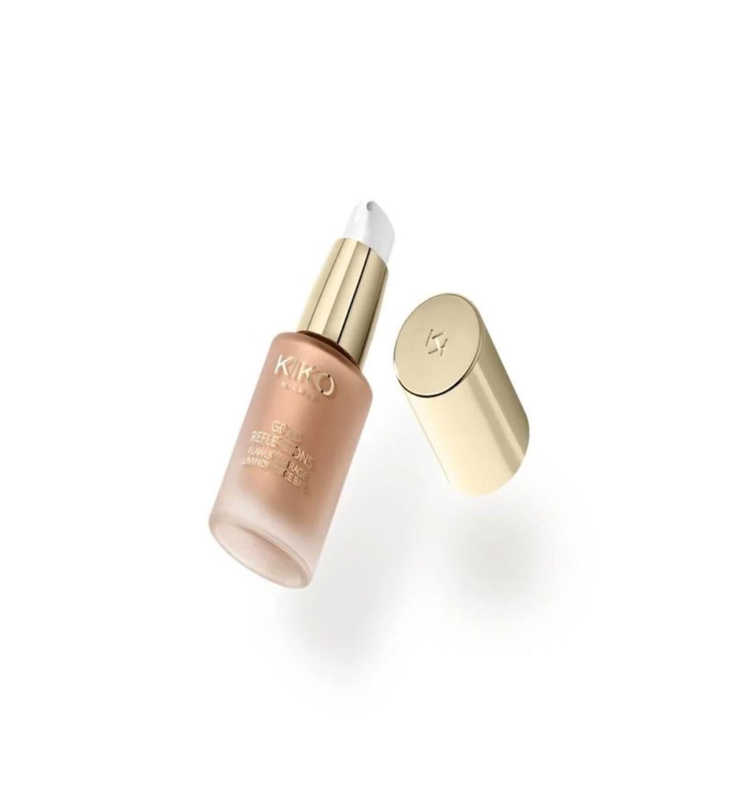 kiko milano GOLD REFLECTIONS FLAWLESS MIRAGE LUMINOUS FACE BASE 02 Sun-Kissed Bronze