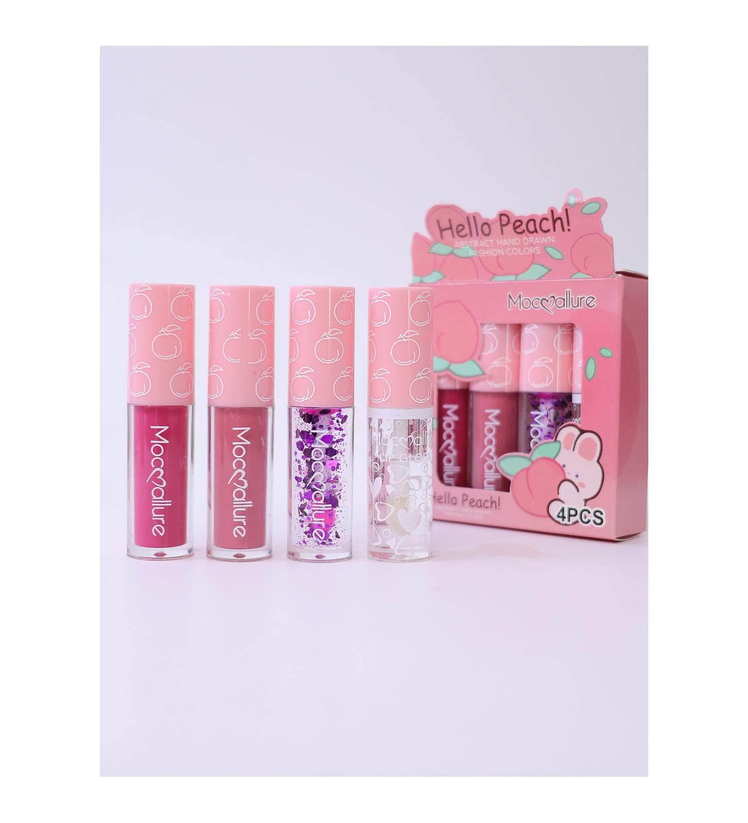 Lesvip's 2 liquid matte lipsticks and 2 lip glosses set of 4 - Buy Online on GoSupps.com