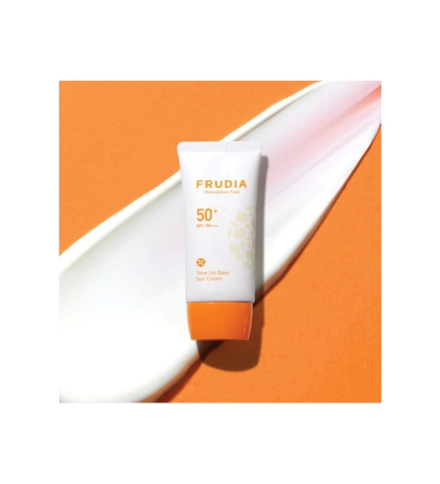Frudia Tone-Up Base Sun Cream-Clean Content Brightening Sun Cream 50 Spf 50G 50 gr CYT796431974319 - Buy Online on GoSupps.com