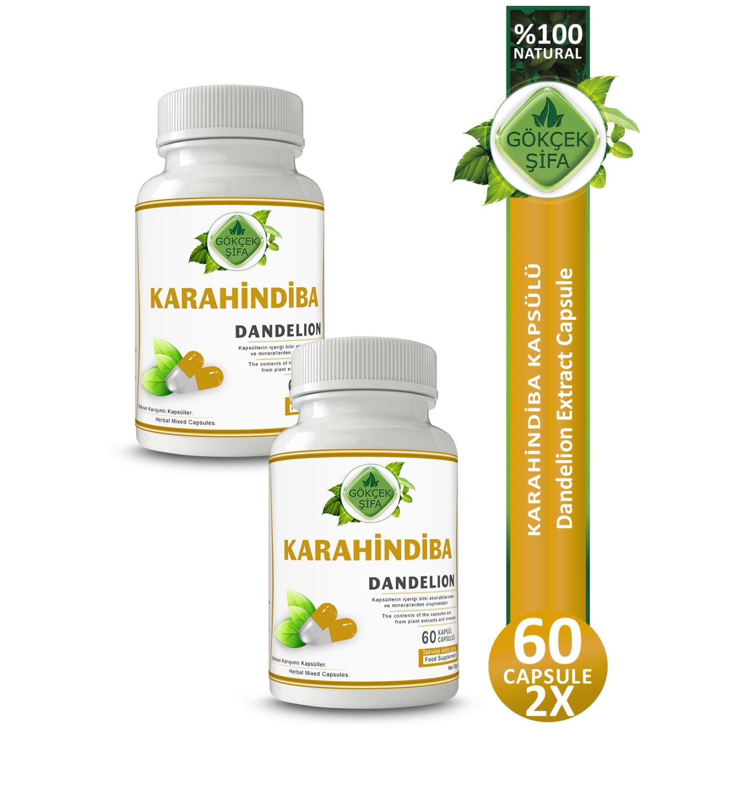 Gokcek Healing Dandelion Capsule X 2