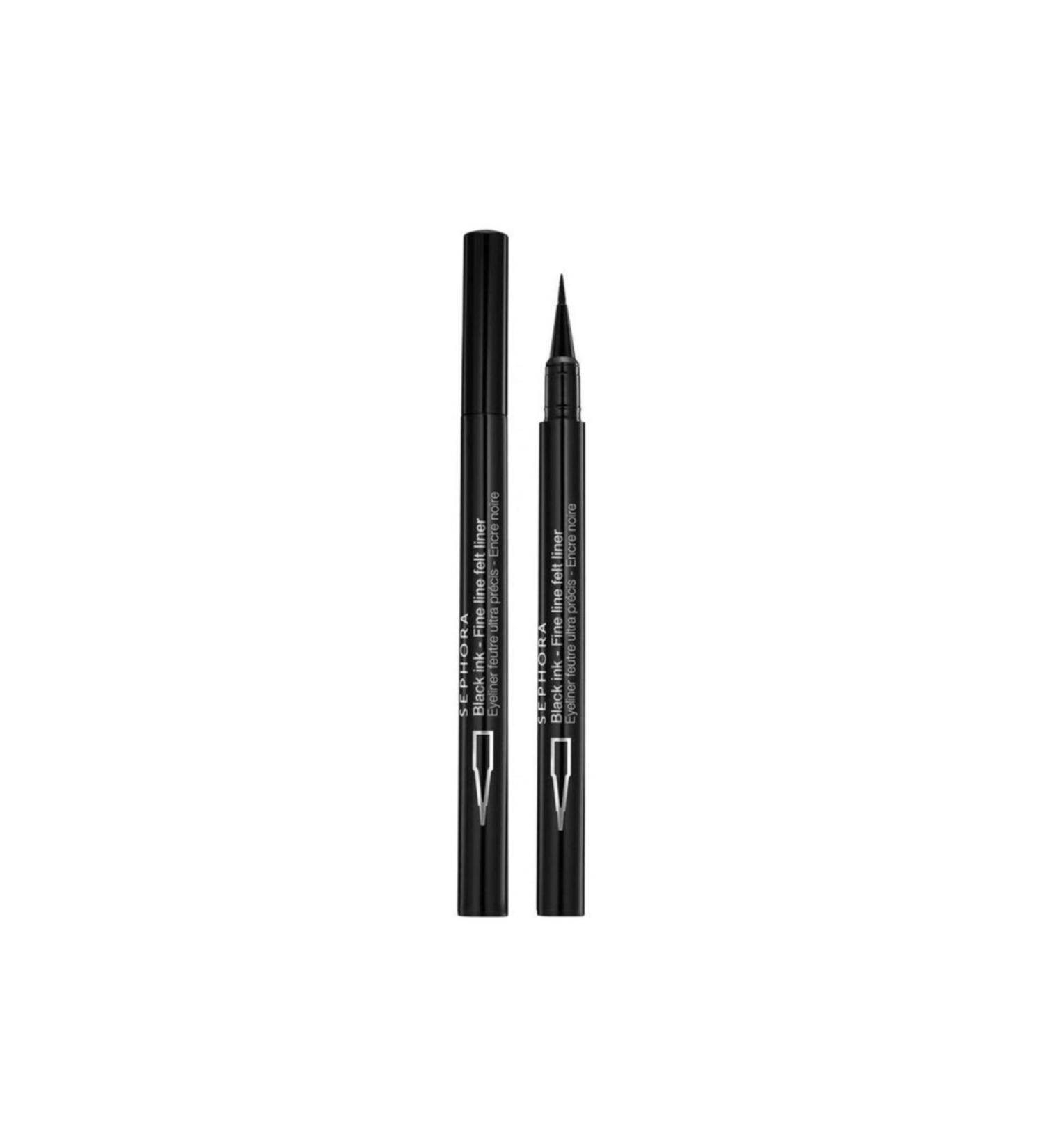 Sephora Black Ink Fine Line Waterproof Eyeliner Waterproof Eyeliner Color: Noire - Buy Online on GoSupps.com
