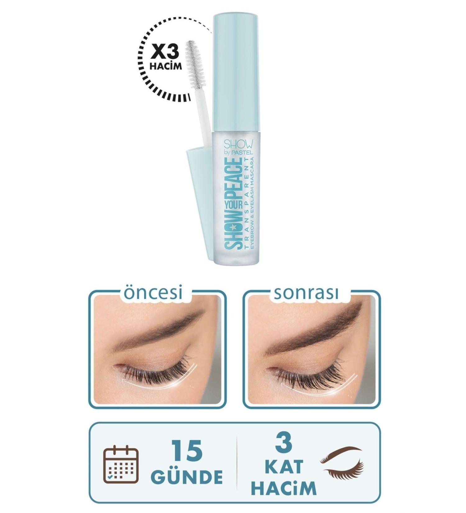 Show by Pastel Colorless Gel Formula Mascara