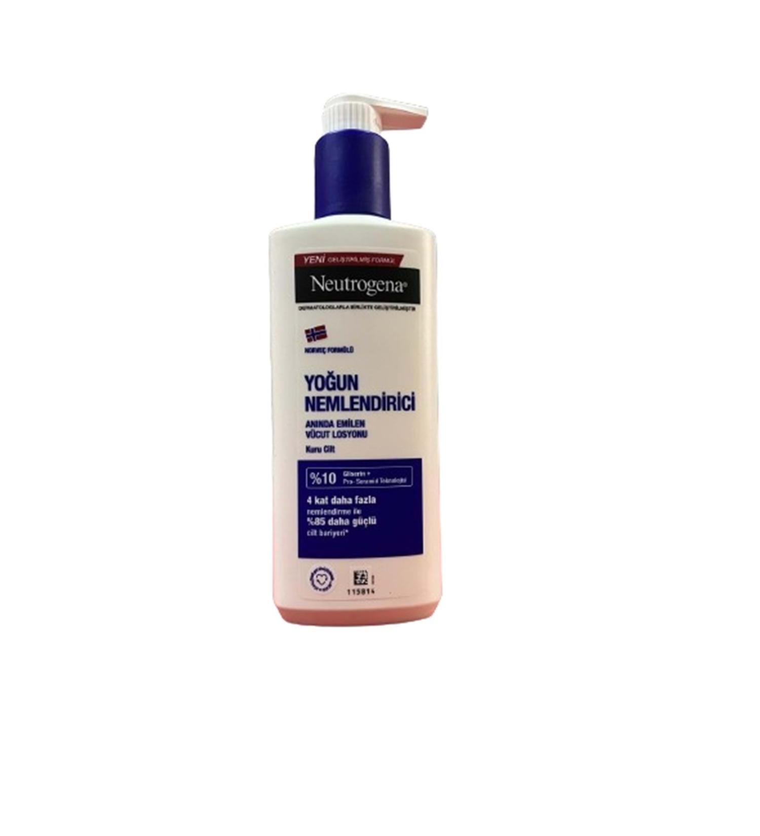Neutrogena Intense Moisturizing Body Lotion Dry Skin 250 ml