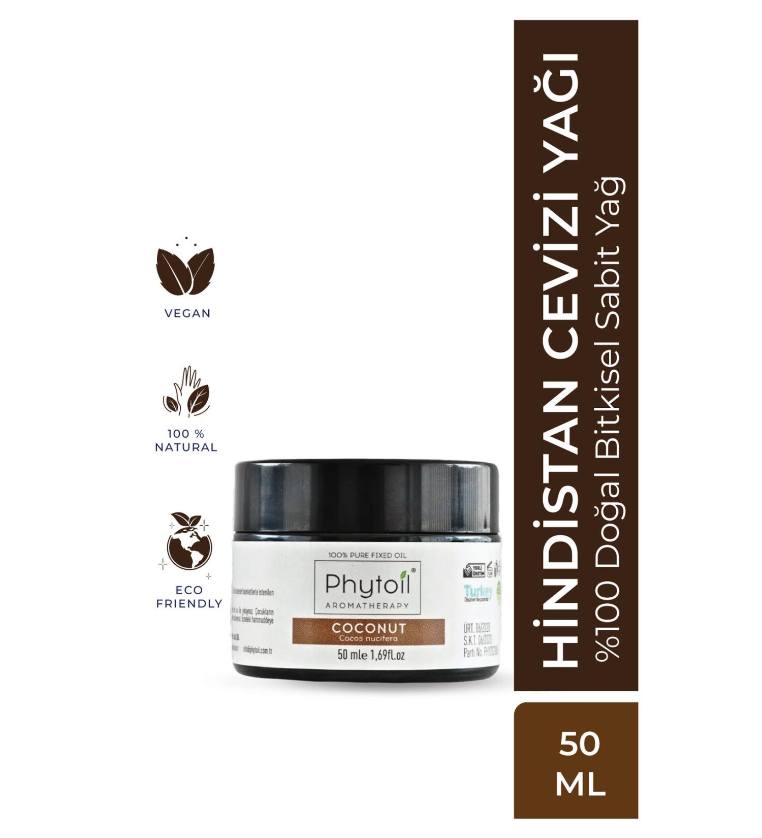 phytoil Organic Coconut Oil- Coconut 50 ml