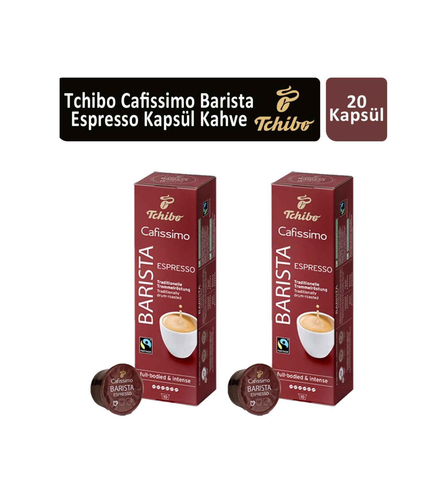 Tchibo Cafissimo Barista Espresso Capsule Coffee x 2 Pieces