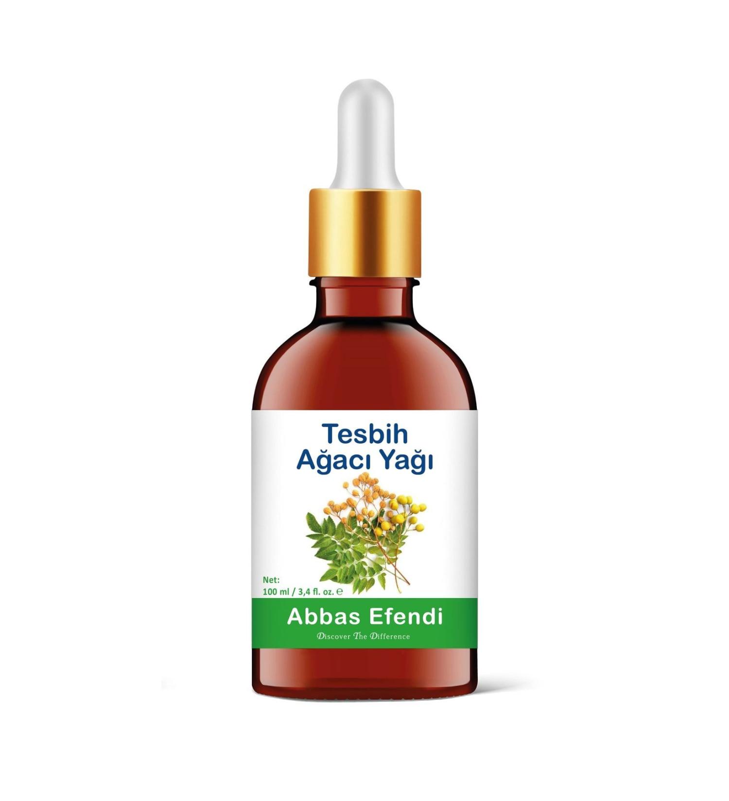Abbas Efendi Prayer Tree Oil 100 ml (GLASS BOTTLE AND MEASURED GLASS ROD)