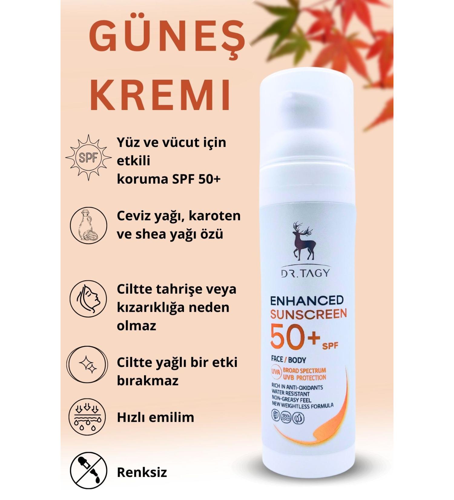 DR TAGY High Protection Spf50 Anti-Aging Brightening Face and Body Sun Cream 100 ml - Buy Online on GoSupps.com