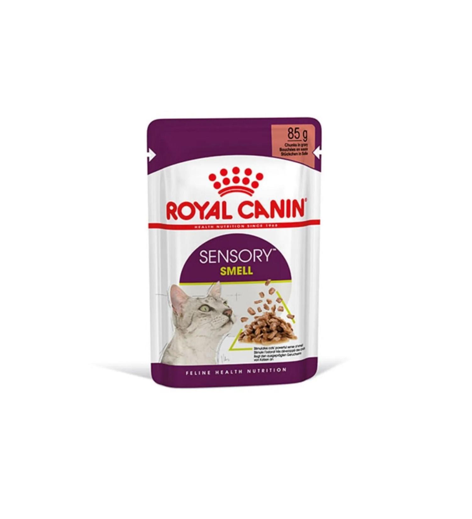 Royal Canin Sensory Smell in Gravy Adult Cat Canned 12X85 Gr