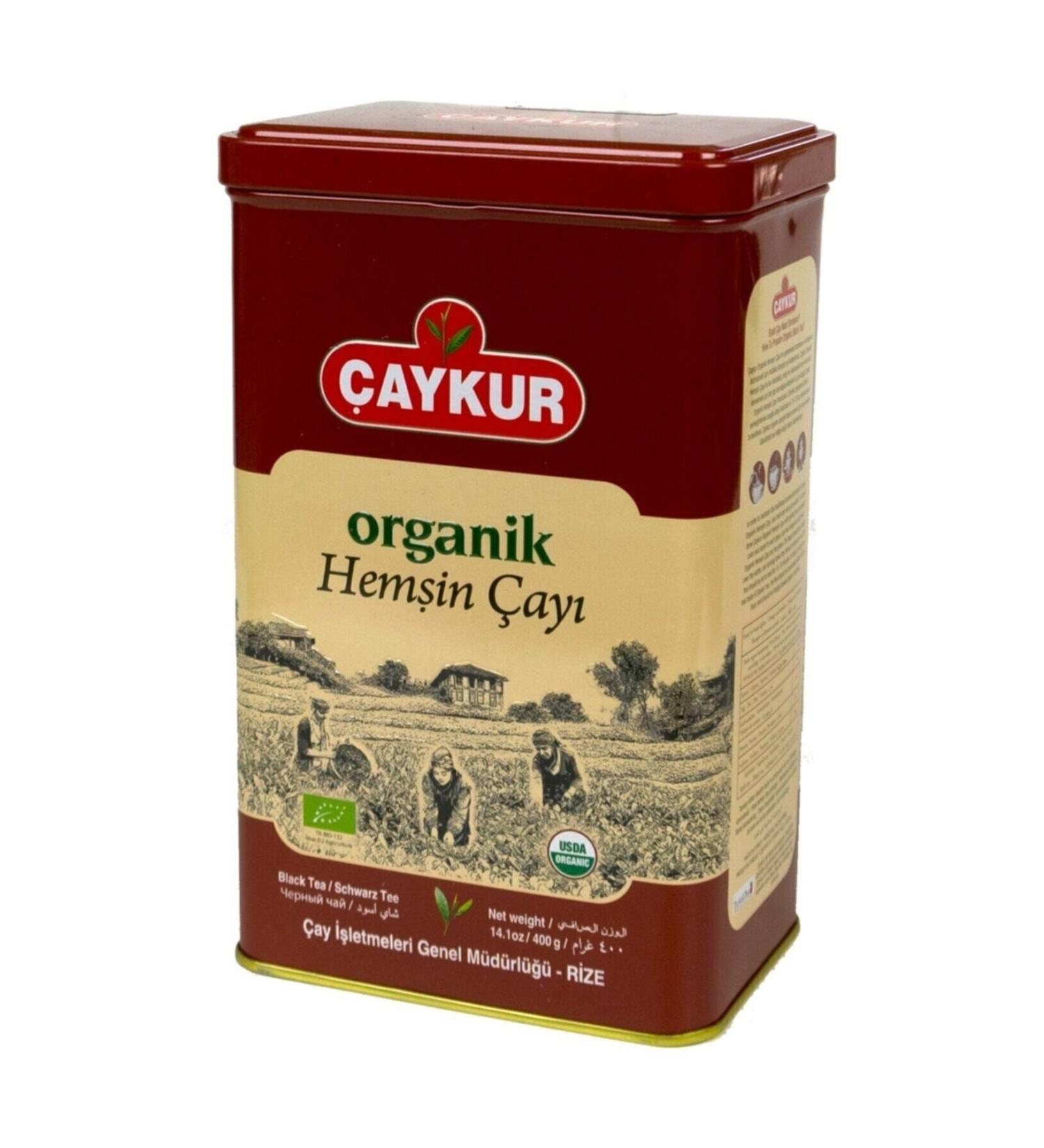 aykur Organic Hem in Tin 400 Gr (10 Pieces)